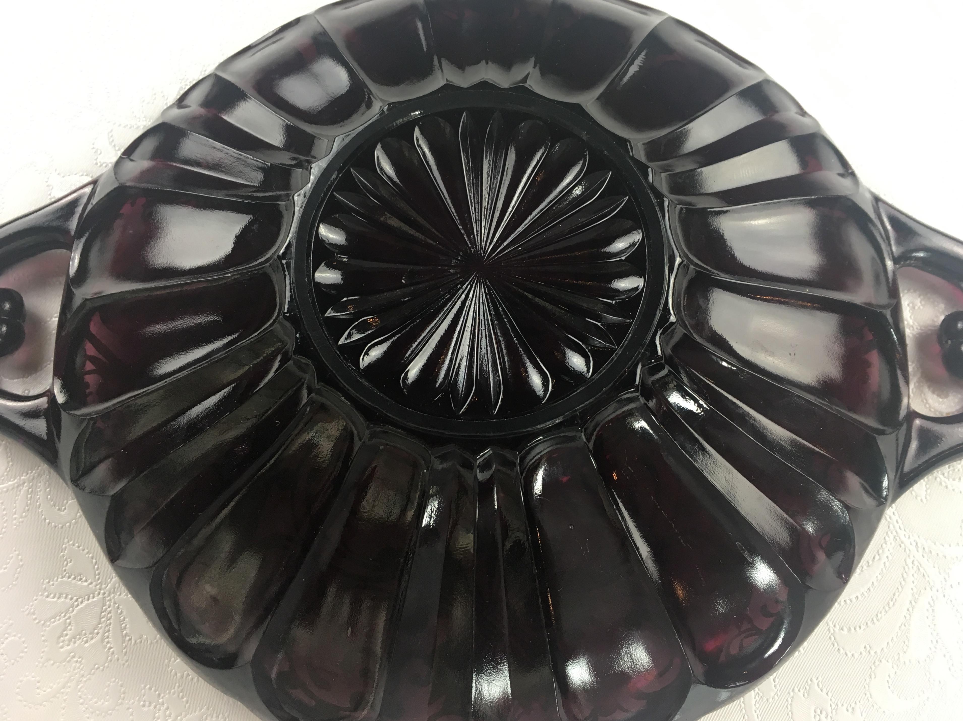 Hand-Crafted Murano Art Deco Style Dessert Service for 6 For Sale