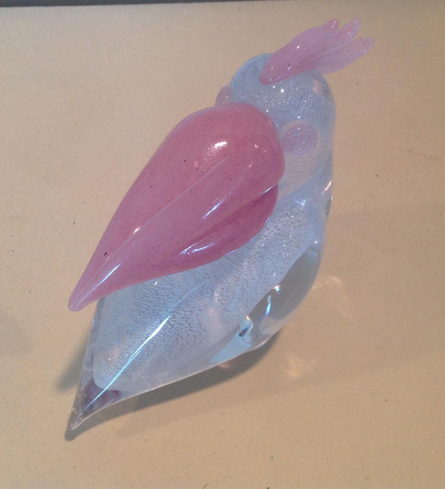 Murano Pair of Art Glass Toucan Birds in Vibrant Glass 1