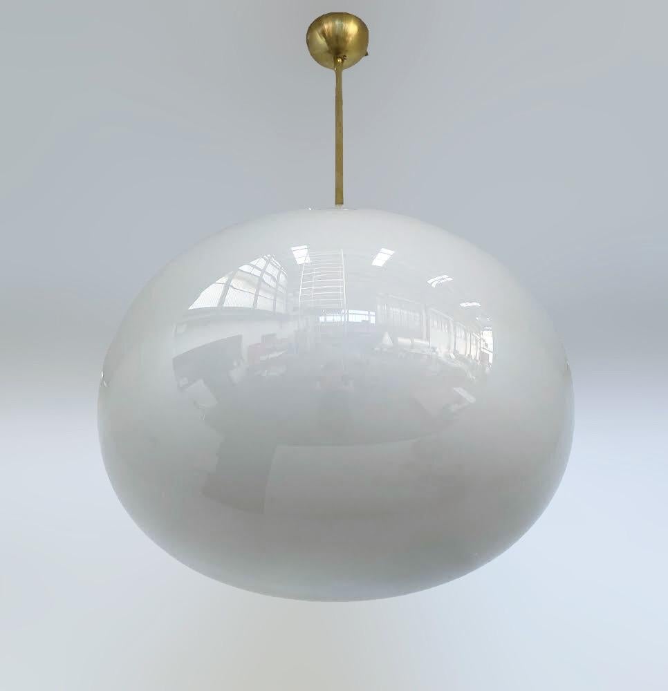 italien Lampe à suspension bulle de Murano par Fabio Ltd en vente