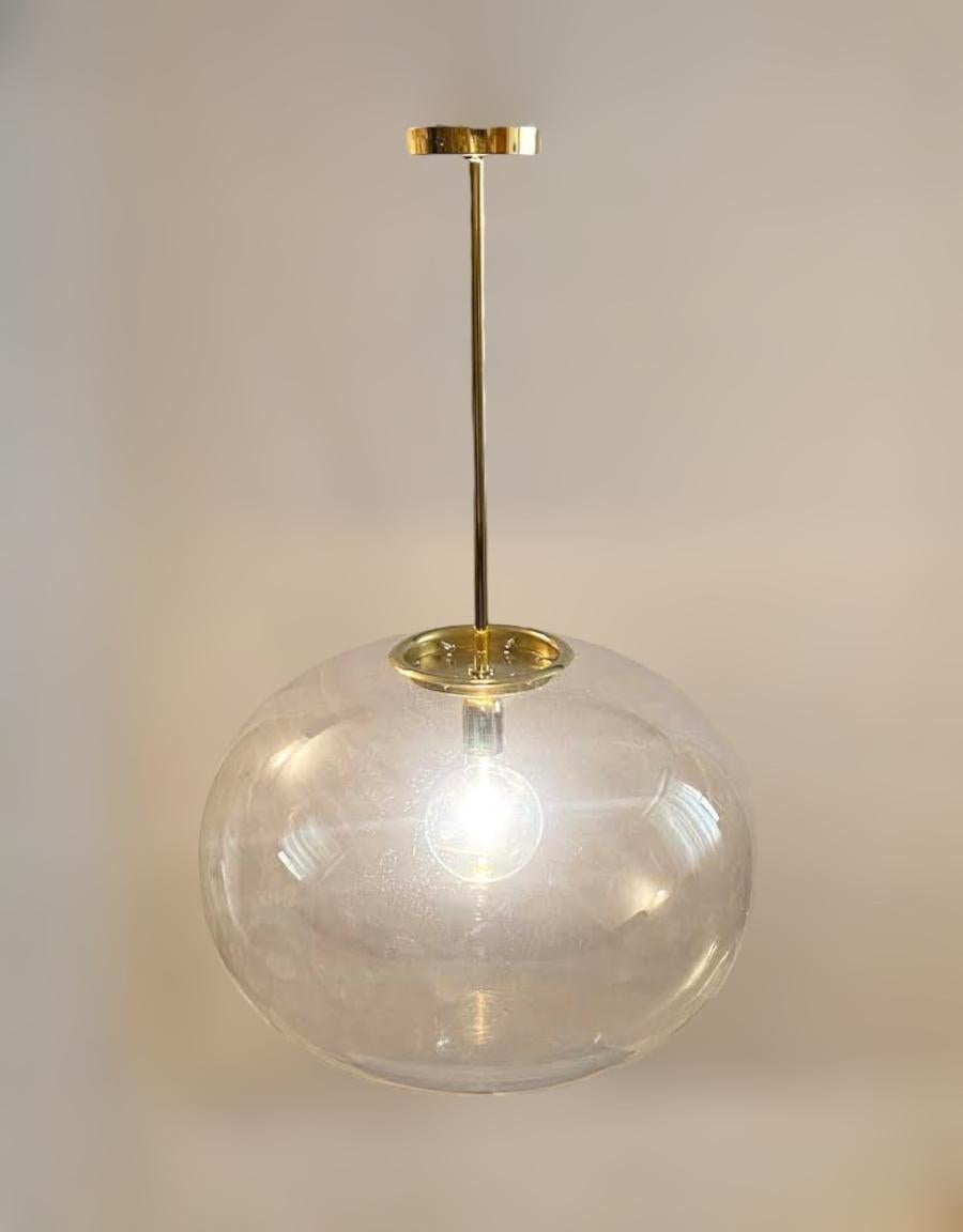 Lampe à suspension bulle de Murano par Fabio Ltd Neuf - En vente à Los Angeles, CA