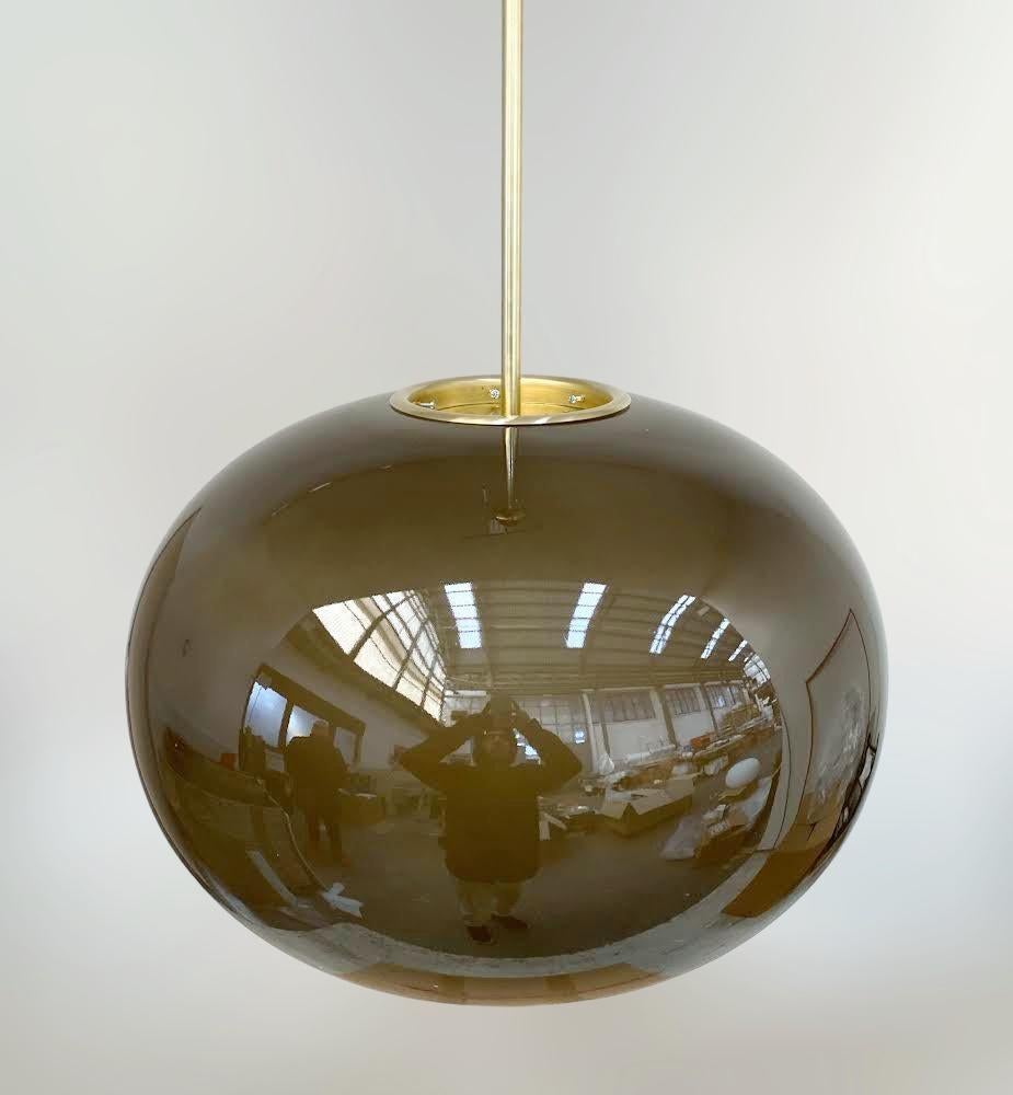 XXI secolo e contemporaneo Ciondolo a forma di ciottolo di Murano di Fabio Ltd in vendita