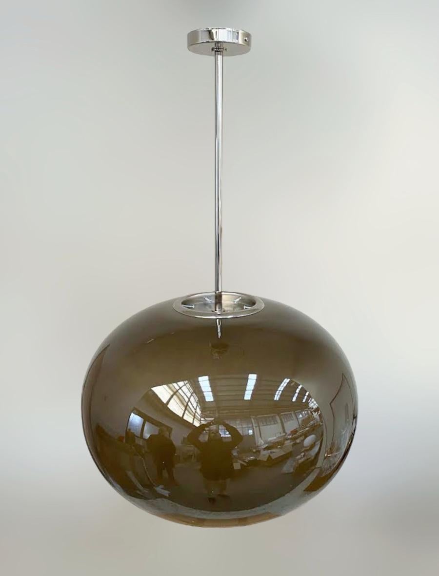 XXI secolo e contemporaneo Ciondolo a forma di ciottolo di Murano di Fabio Ltd in vendita
