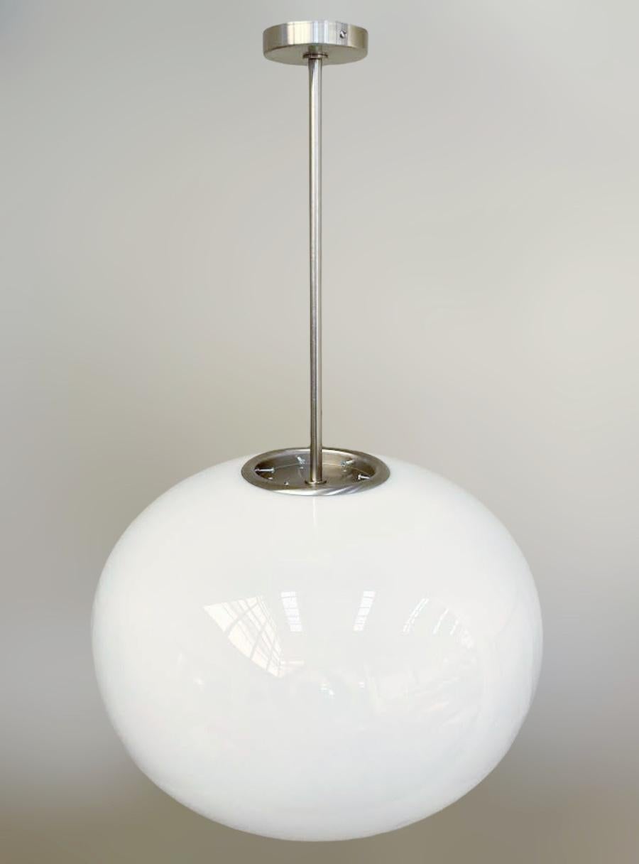 Contemporary Murano Pebble Pendant by Fabio Ltd For Sale