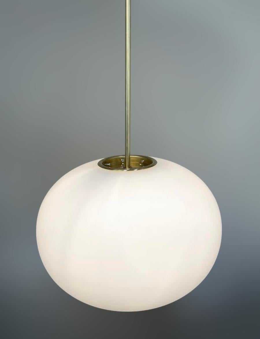 Ciondolo a forma di ciottolo di Murano di Fabio Ltd in vendita 2