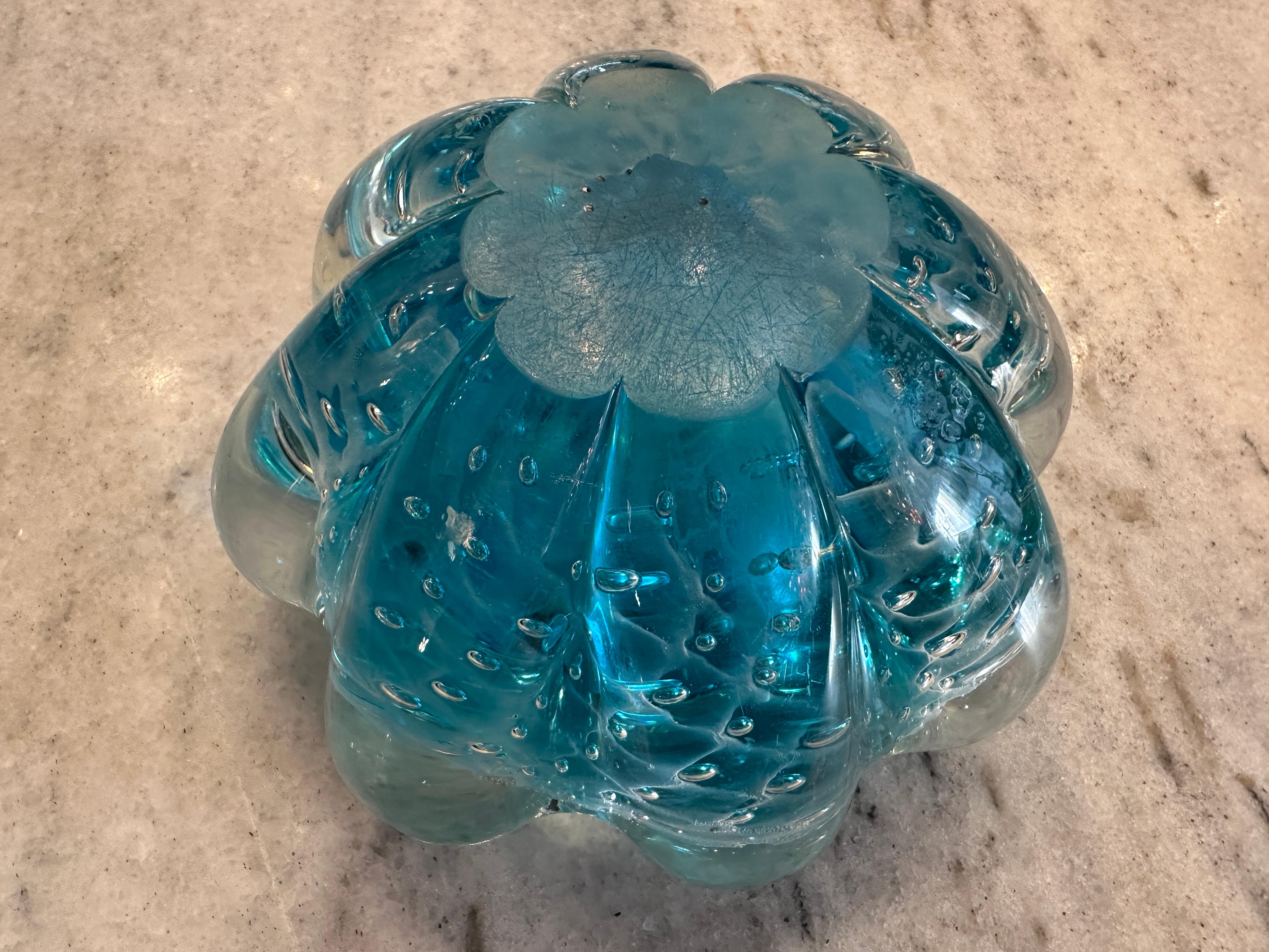 Murano Pelegoso, 1940, Italiano, Técnica: Bullicante, Atribuido a Venini Cristal de Murano en venta
