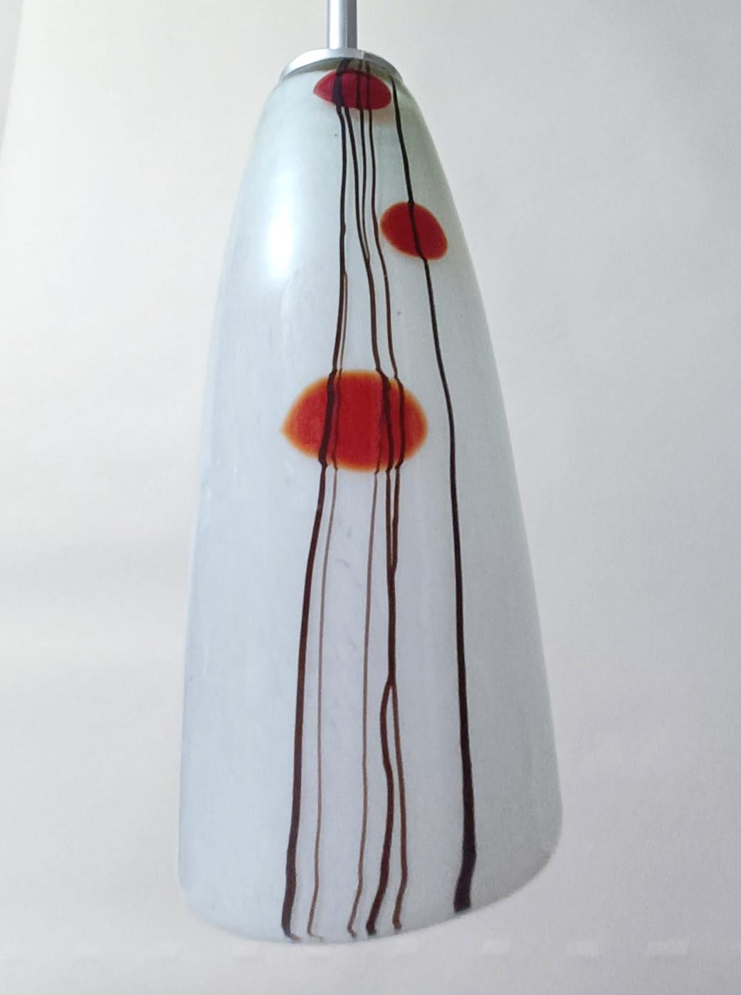 Mid-Century Modern Murano Pendant, 2 Available For Sale