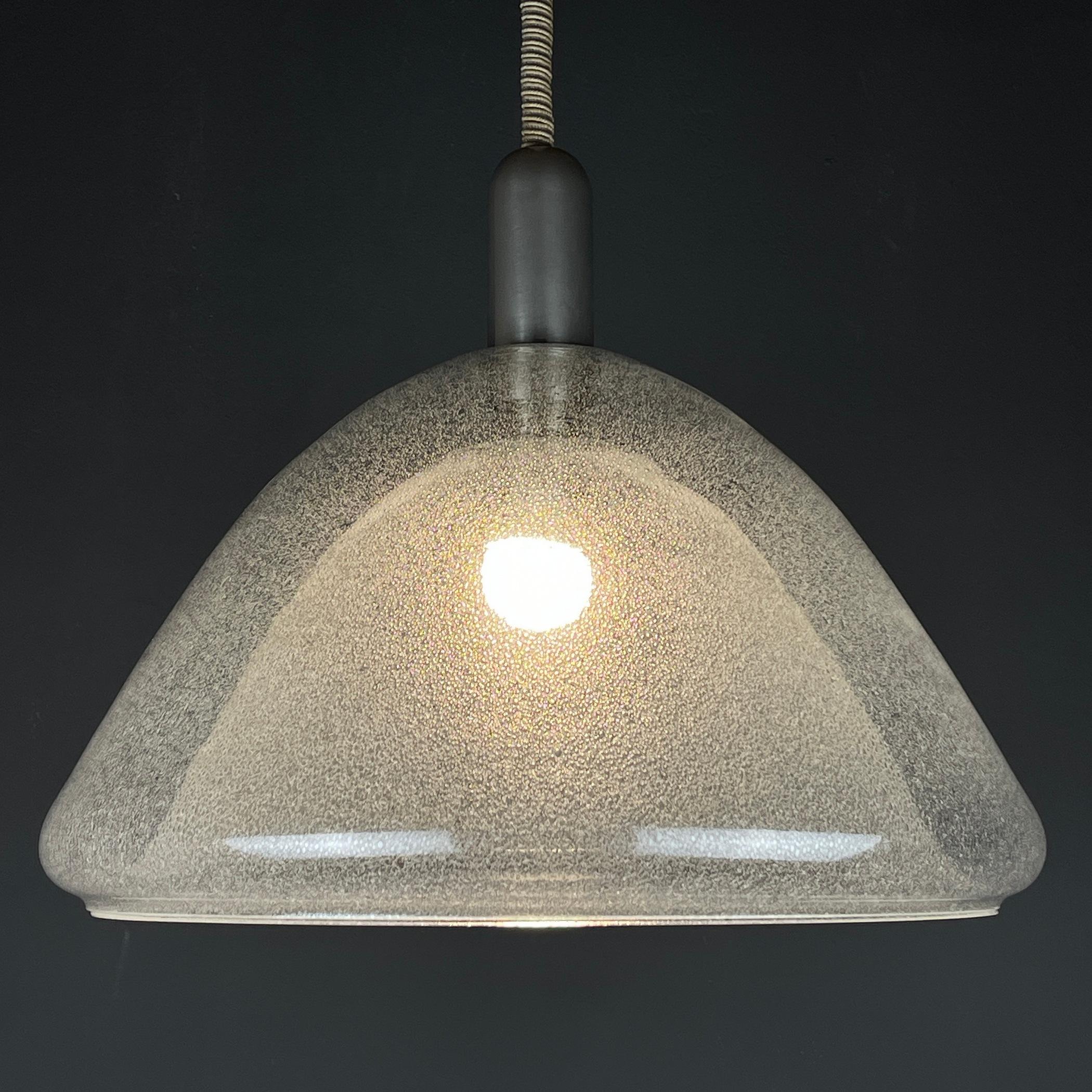 Murano Pendant Lamp by Carlo Nason for Mazzega, Italy, 1960s For Sale 6