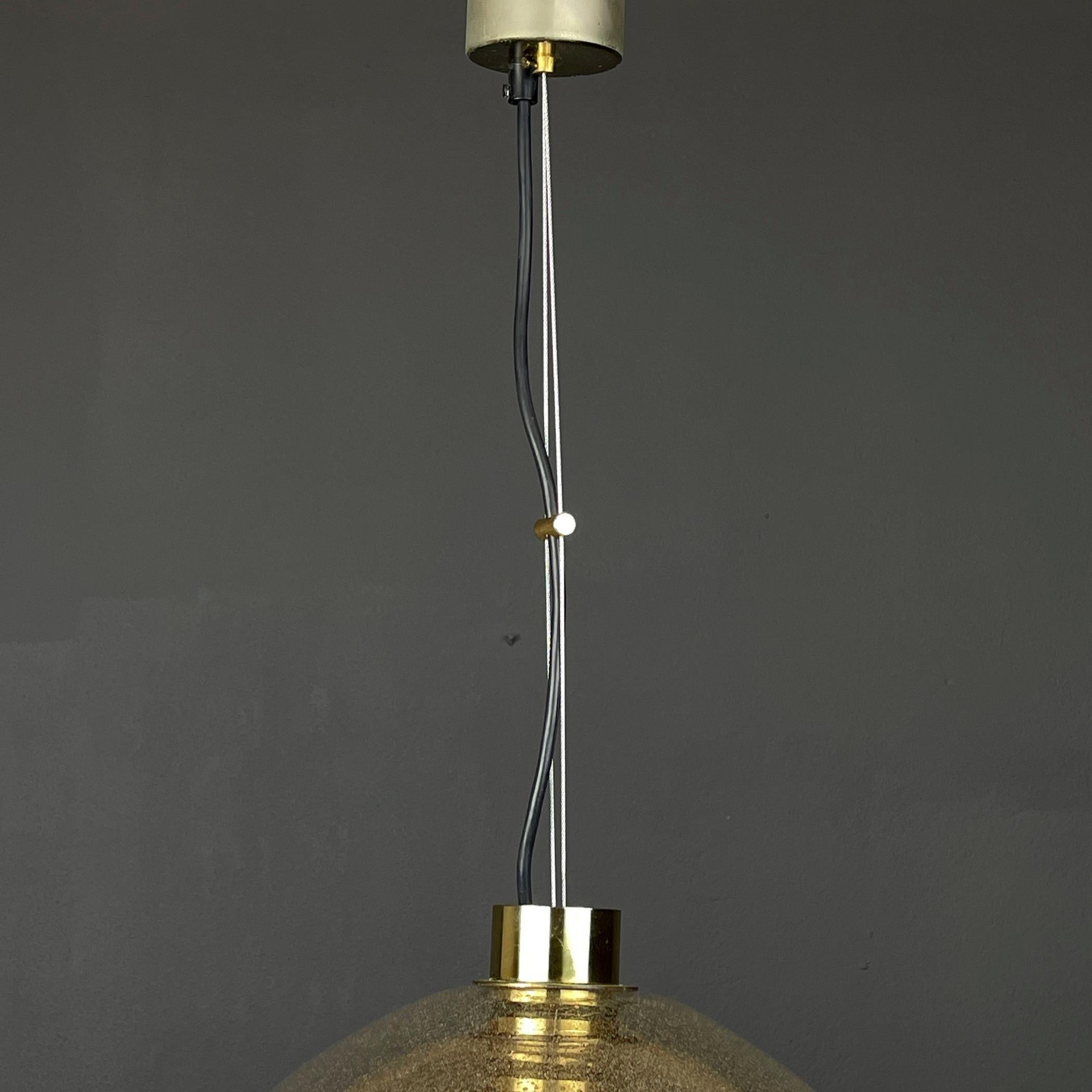 Murano Pendant Lamp by Carlo Nason for Mazzega, Italy, 1960s 8