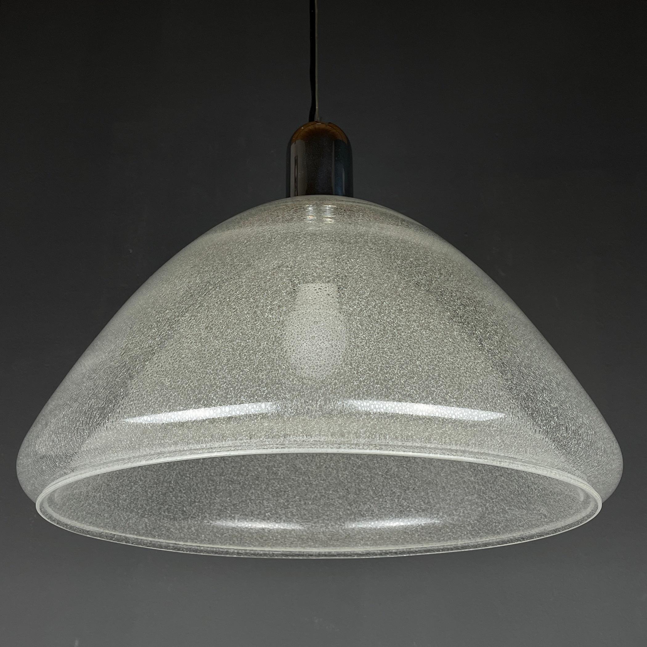 Murano Glass Murano Pendant Lamp by Carlo Nason for Mazzega, Italy, 1960s For Sale