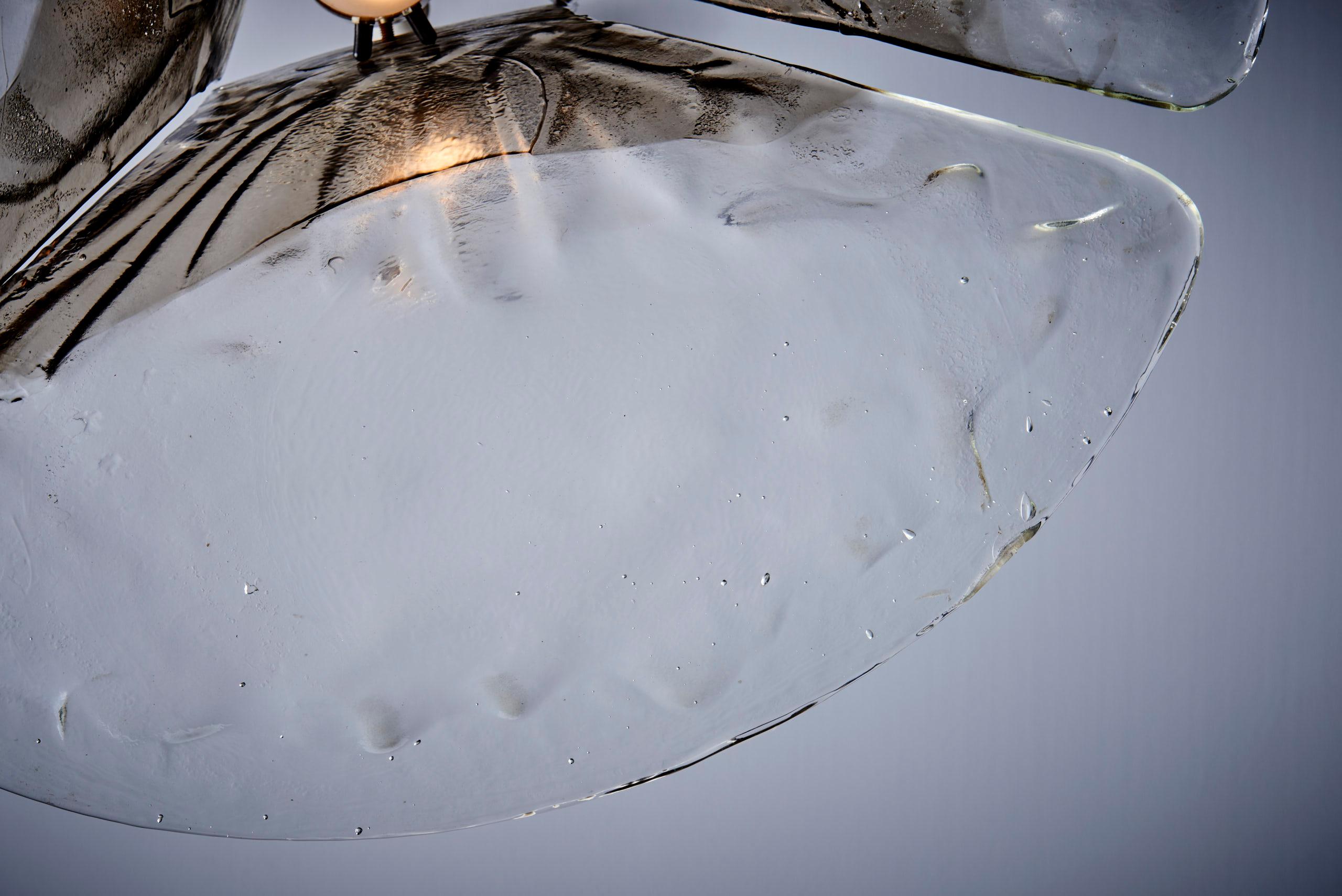 Murano pendant lamp by Carlo Nason for Mazzega Italy-1960s For Sale 2