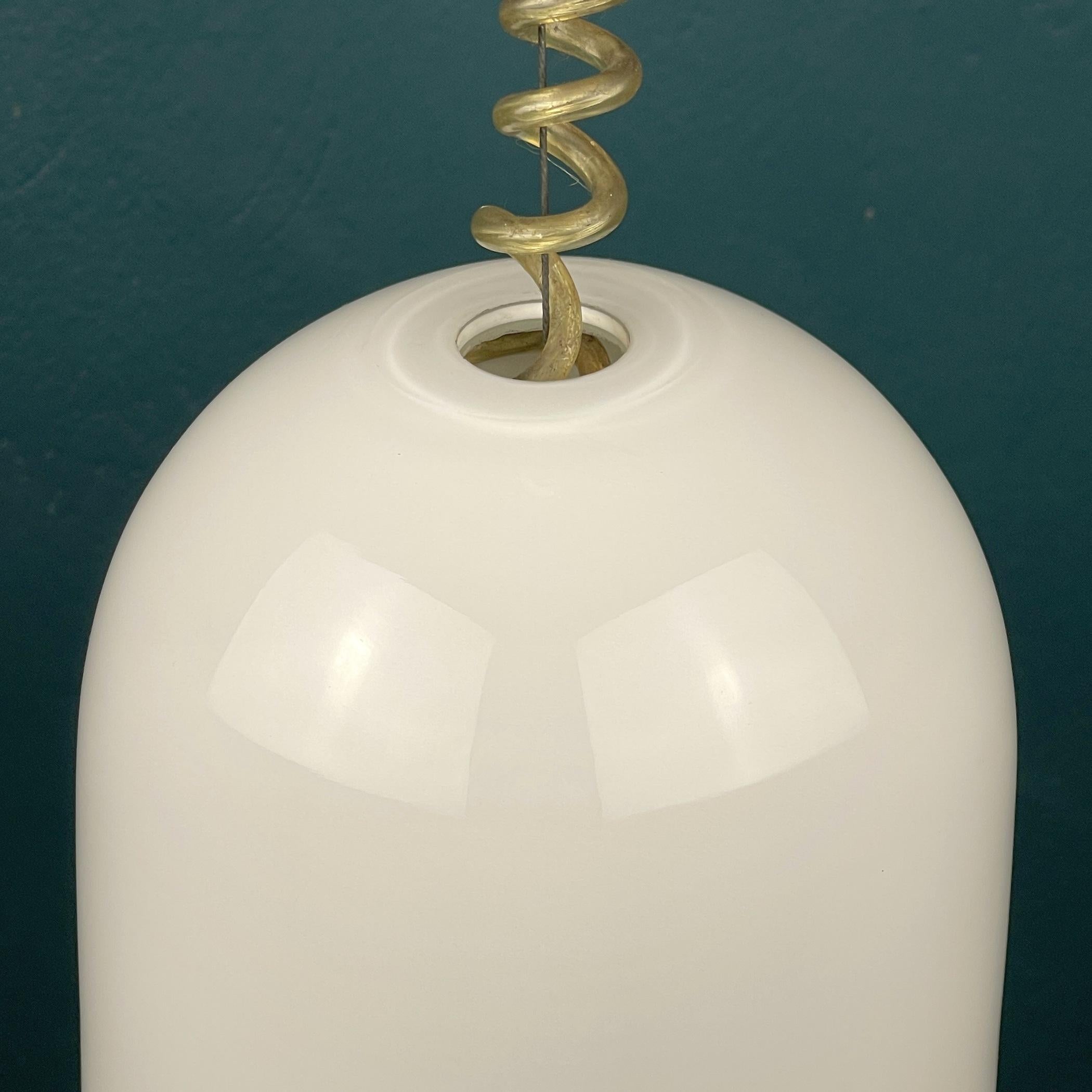 Murano Pendant Lamp by Roberto Pamio & Renato Toso for Leucos, Italy, 1970s  For Sale 5