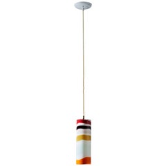 Murano Pendant Light Attributed to Massimo Vignelli for Venini