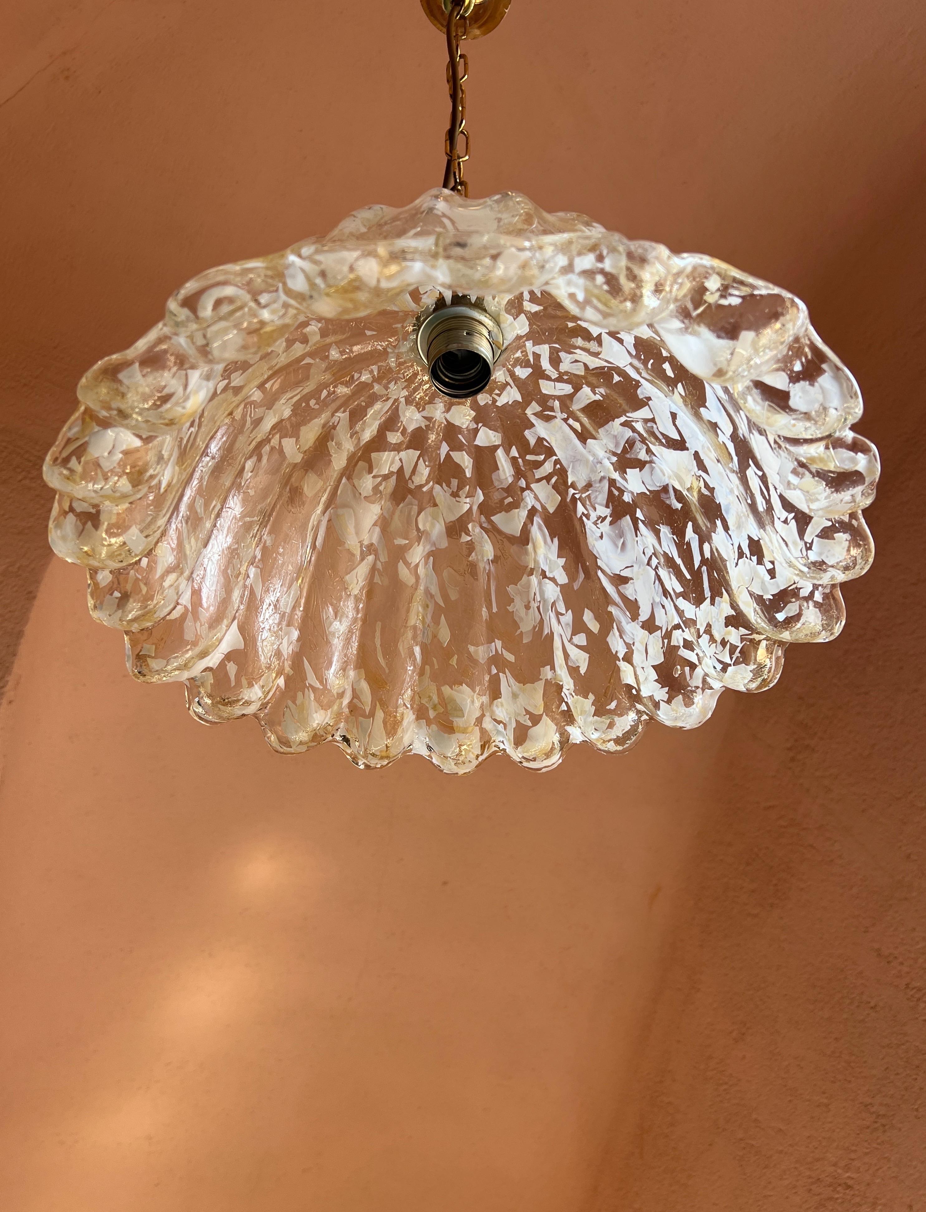 Lámpara colgante de Murano de La Murrina 1970 Italia en venta 3