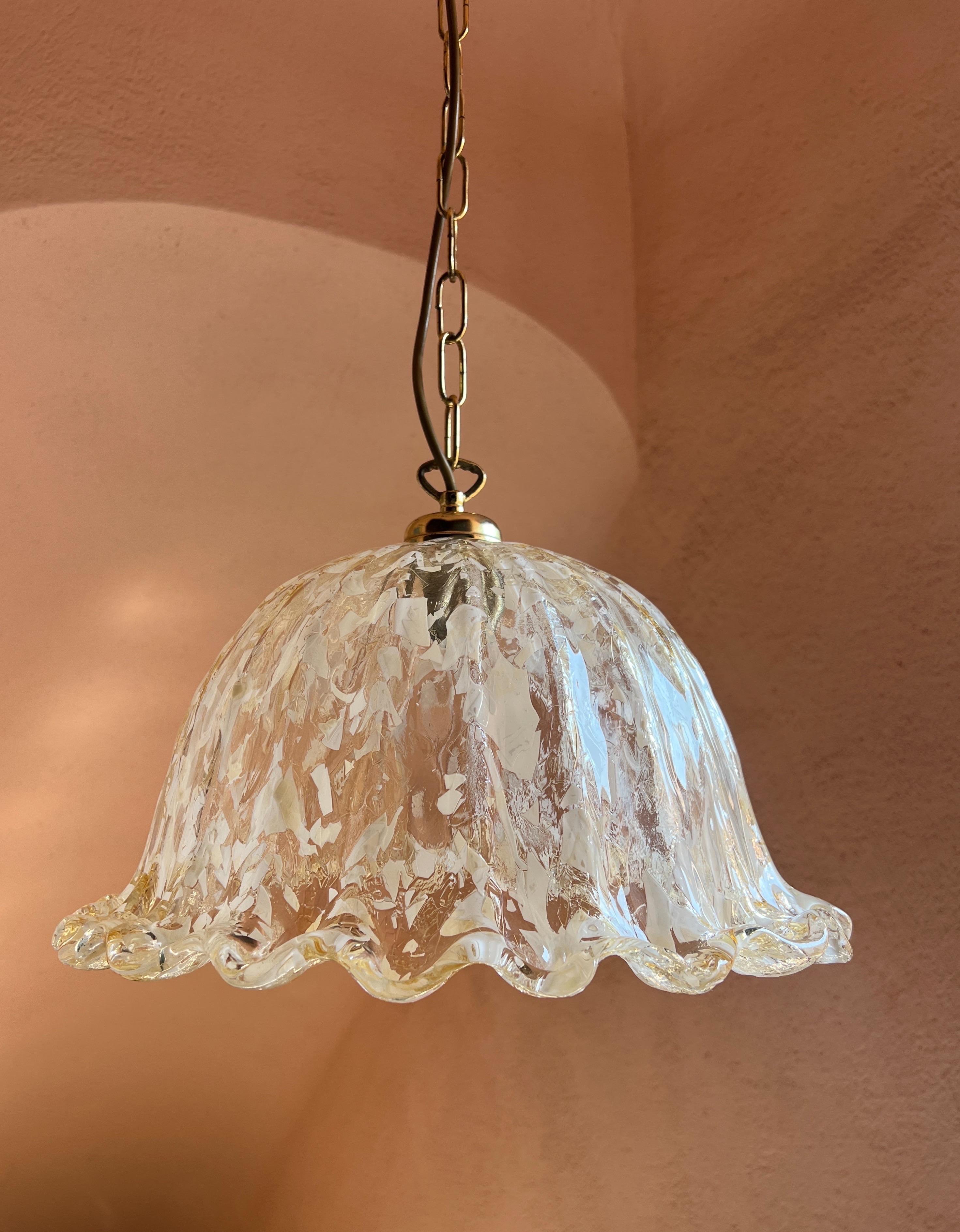 Lámpara colgante de Murano de La Murrina 1970 Italia en venta 4
