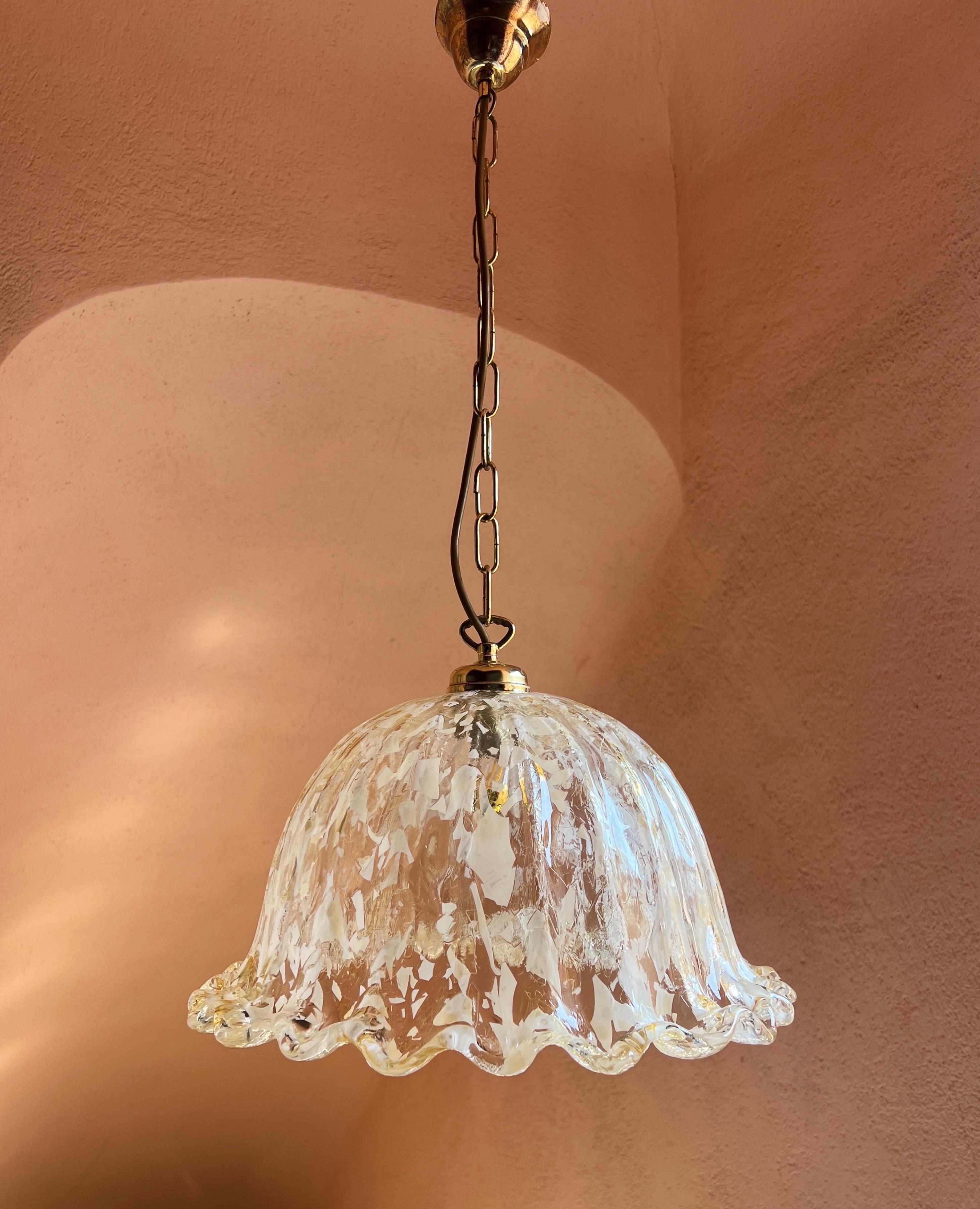 Lámpara colgante de Murano de La Murrina 1970 Italia siglo XX en venta