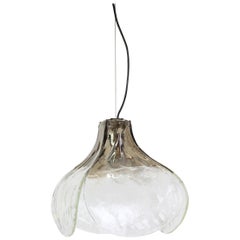 Murano Pendant Light Designed by Carlo Nason for Mazzega, 1970s