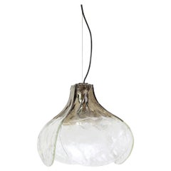 Lampe à suspension Murano Designée par Carlo Nason pour Mazzega, 1970