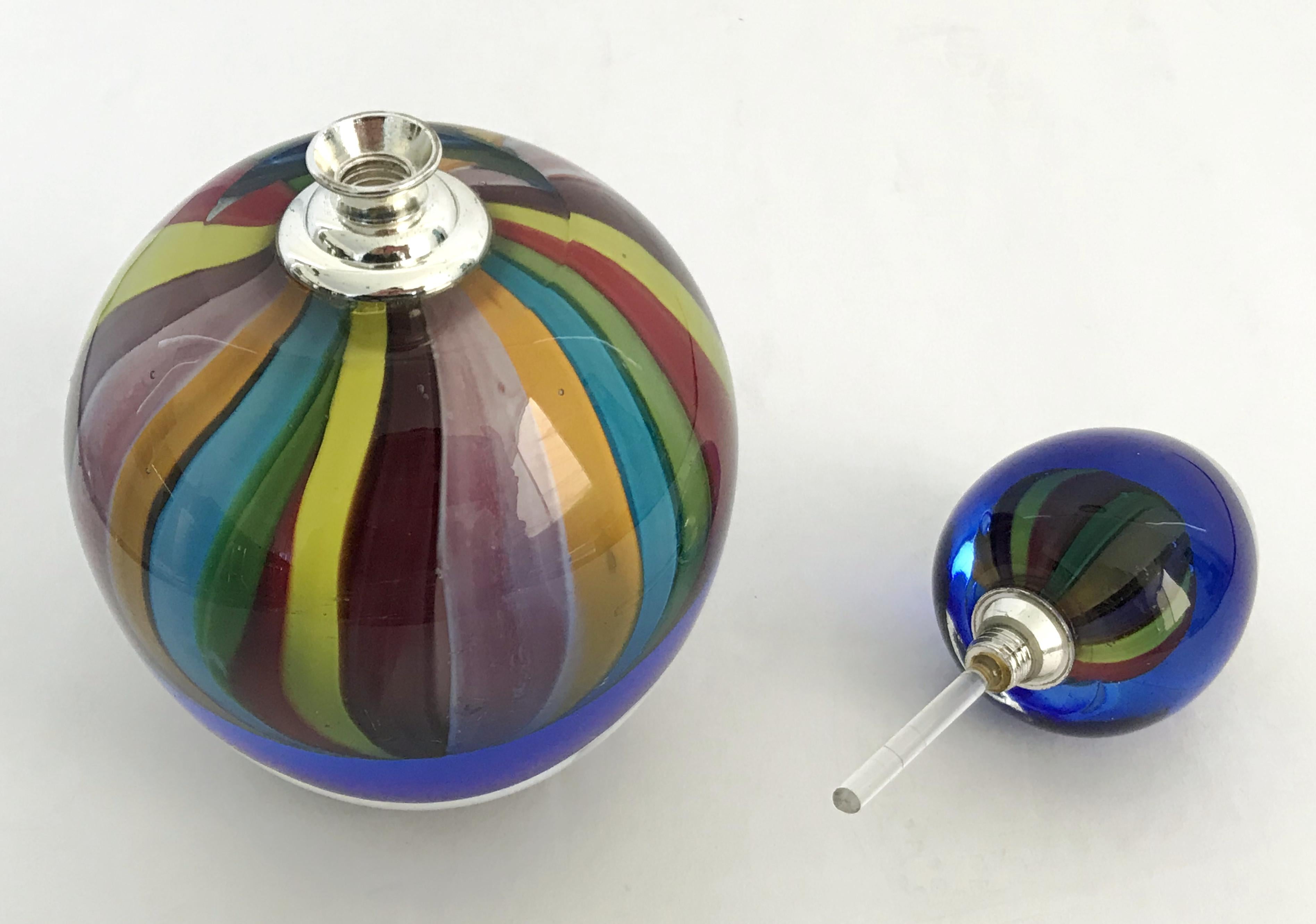 Murano Perfume Bottle In Good Condition For Sale In Los Angeles, CA