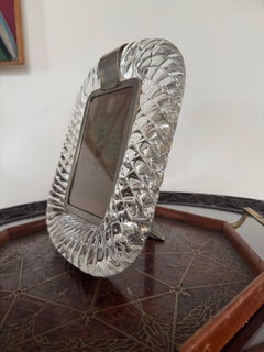 Murano photo frame by Tommaso Barbi. Italy circa 1970