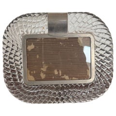 Murano photo frame by Tommaso Barbi. Italy circa 1970