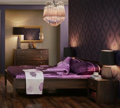 Murano Pink Glass Chandeliers
