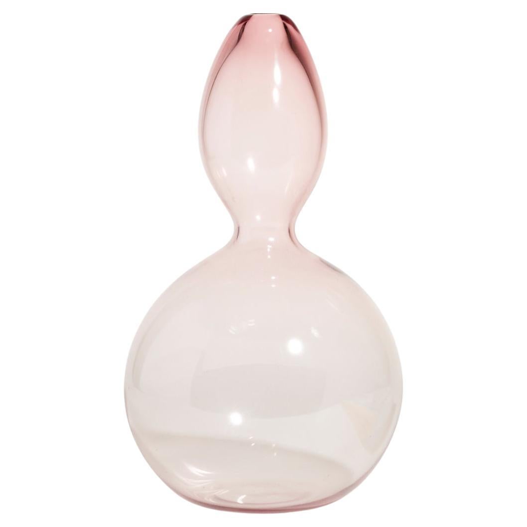 Murano Pink Hourglass Vase