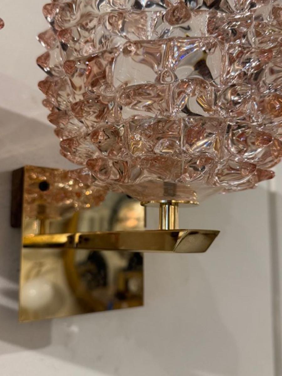 Apliques Rostri Rosa Murano Siglo XXI y contemporáneo en venta
