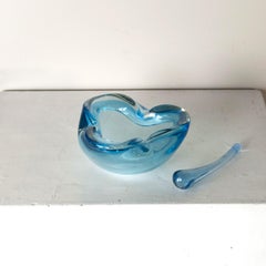 Murano  pocket emptiers in  submerged glass 1960s
