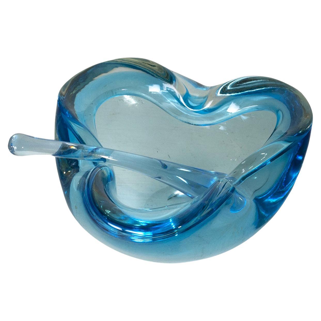 Murano  pocket emptiers in  submerged glass 1960s For Sale