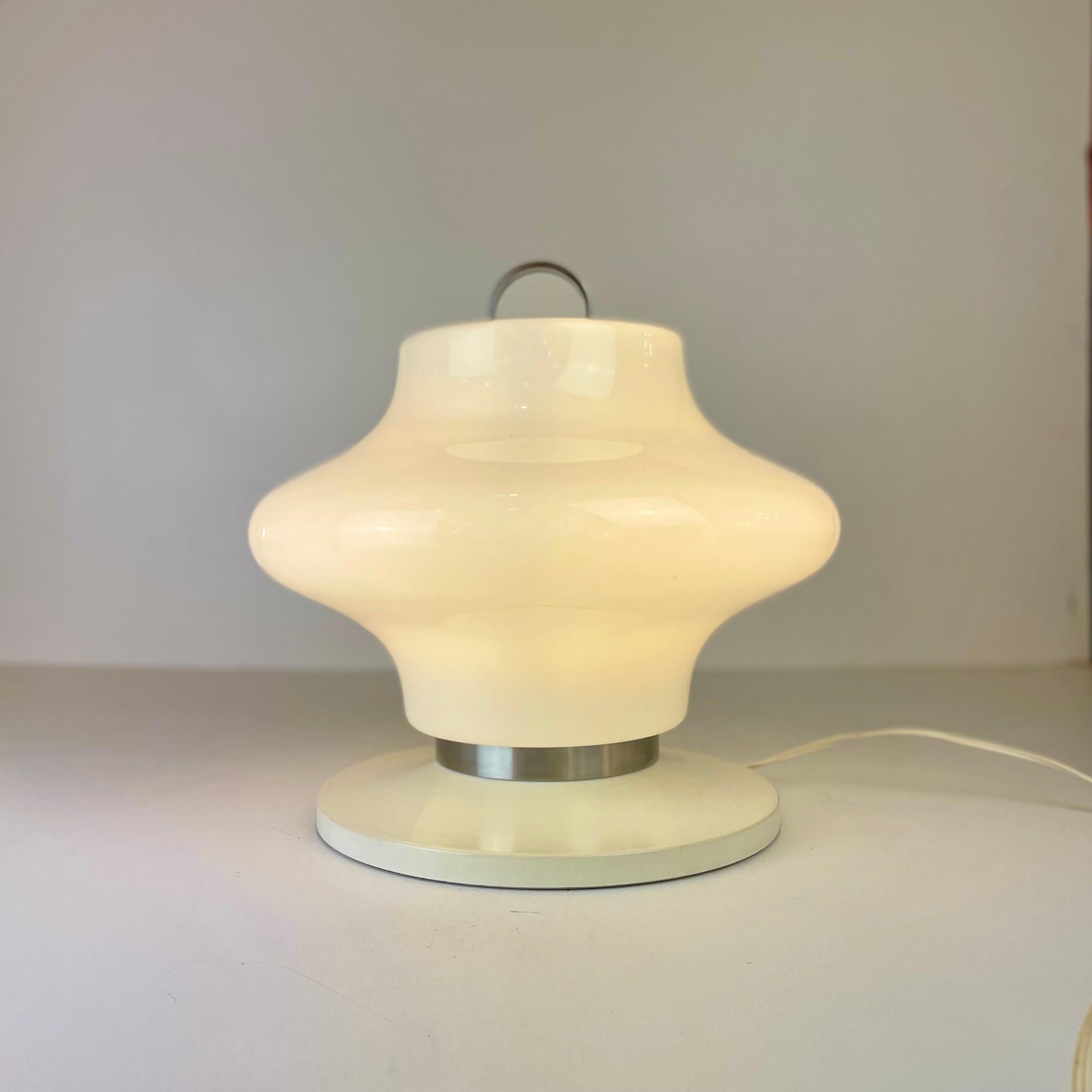 Murano Portable Table Lamp, 1960s For Sale 2