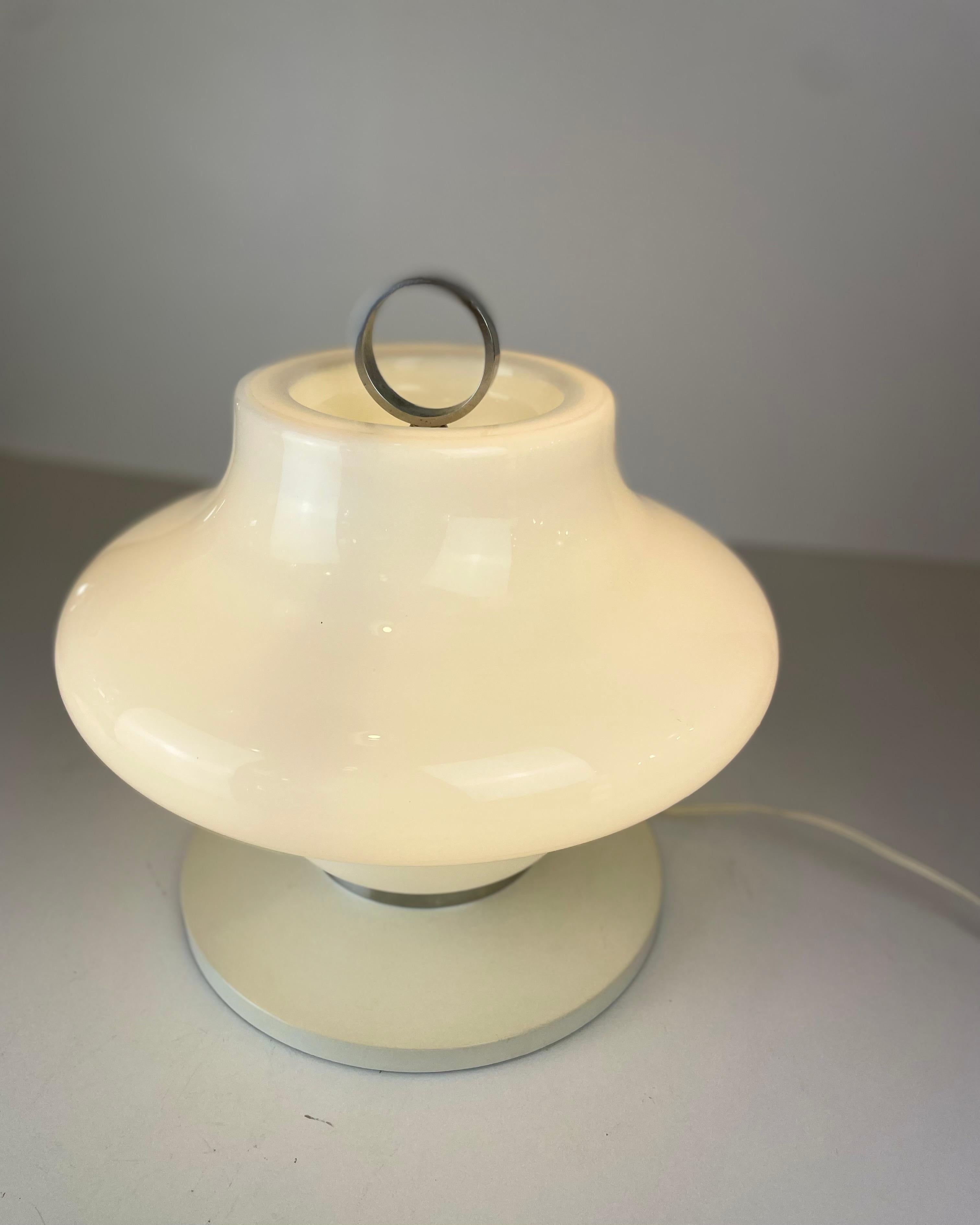 Murano Portable Table Lamp, 1960s For Sale 3