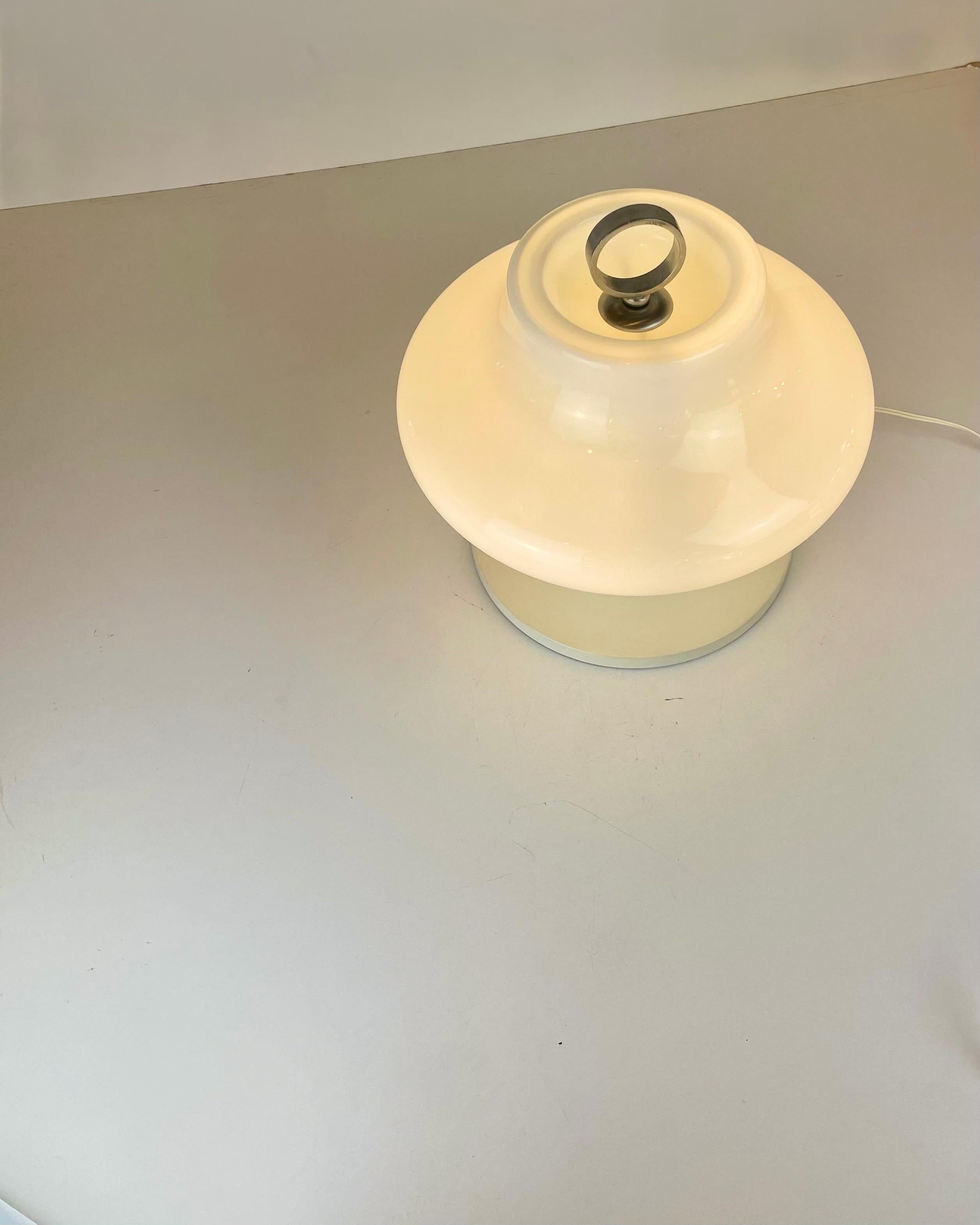 Murano Portable Table Lamp, 1960s For Sale 1