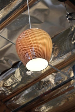 Murano Purple Art Glass Pendant