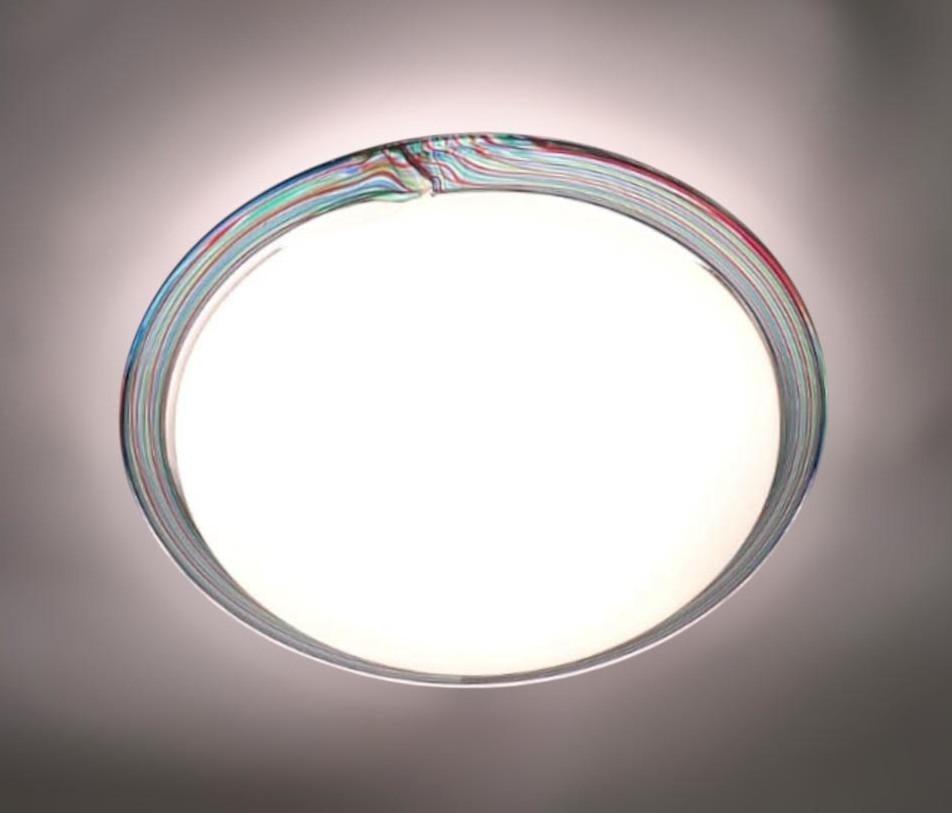 Murano Regenbogen Flush Mount / Wandleuchter im Zustand „Gut“ im Angebot in Los Angeles, CA