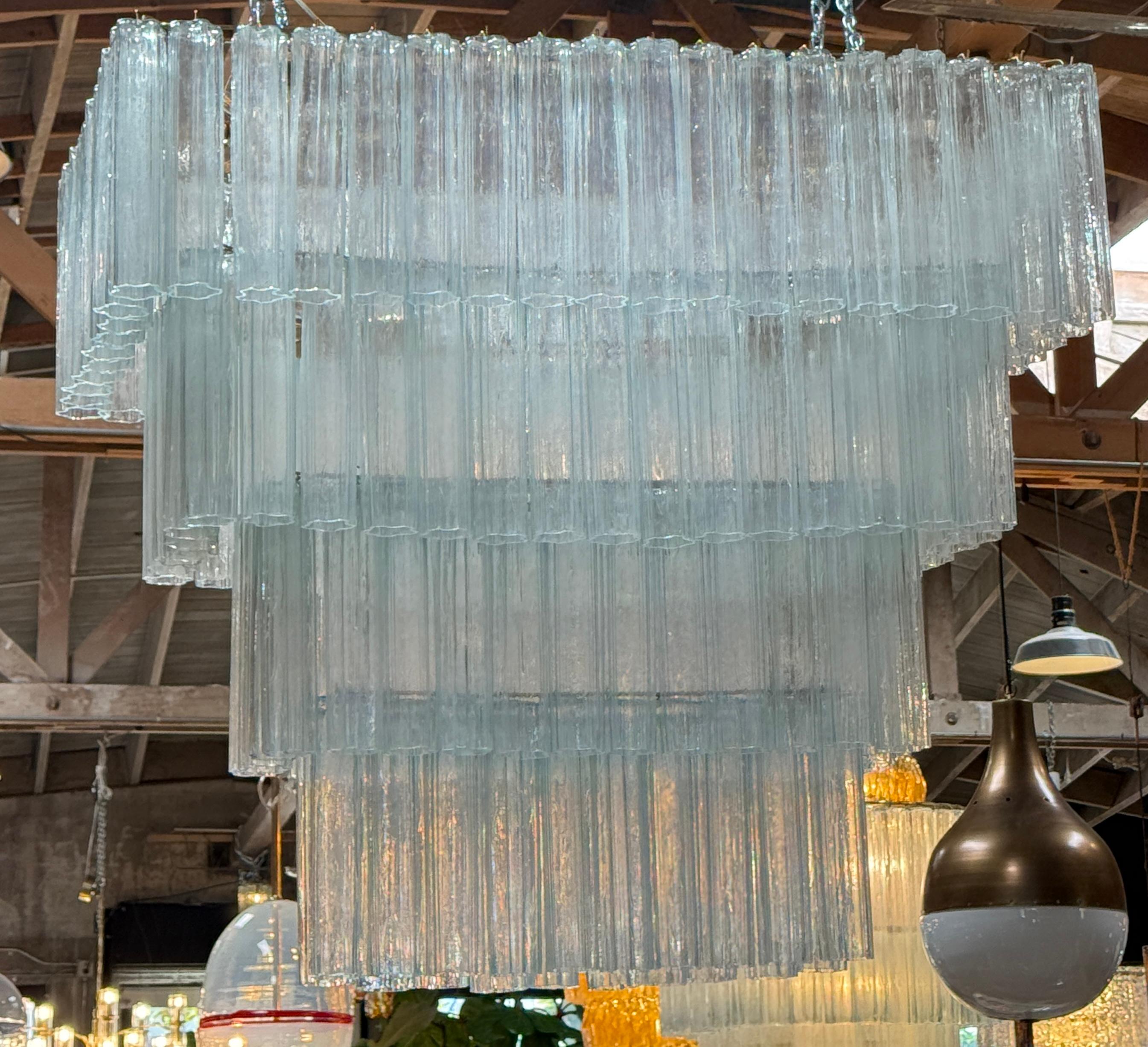 Italian Murano Rectangular Chandelier. 148 
