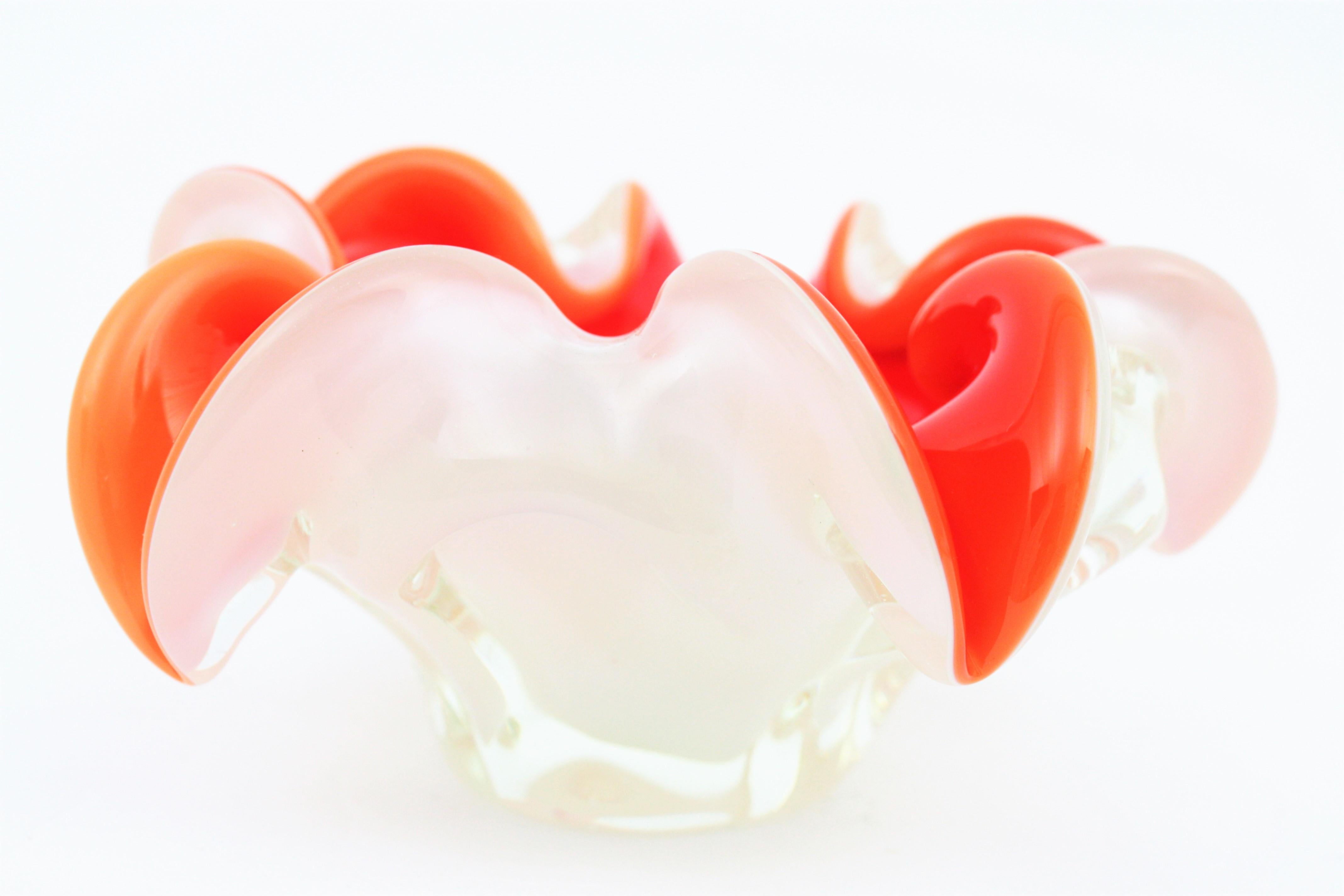 murano flower bowl