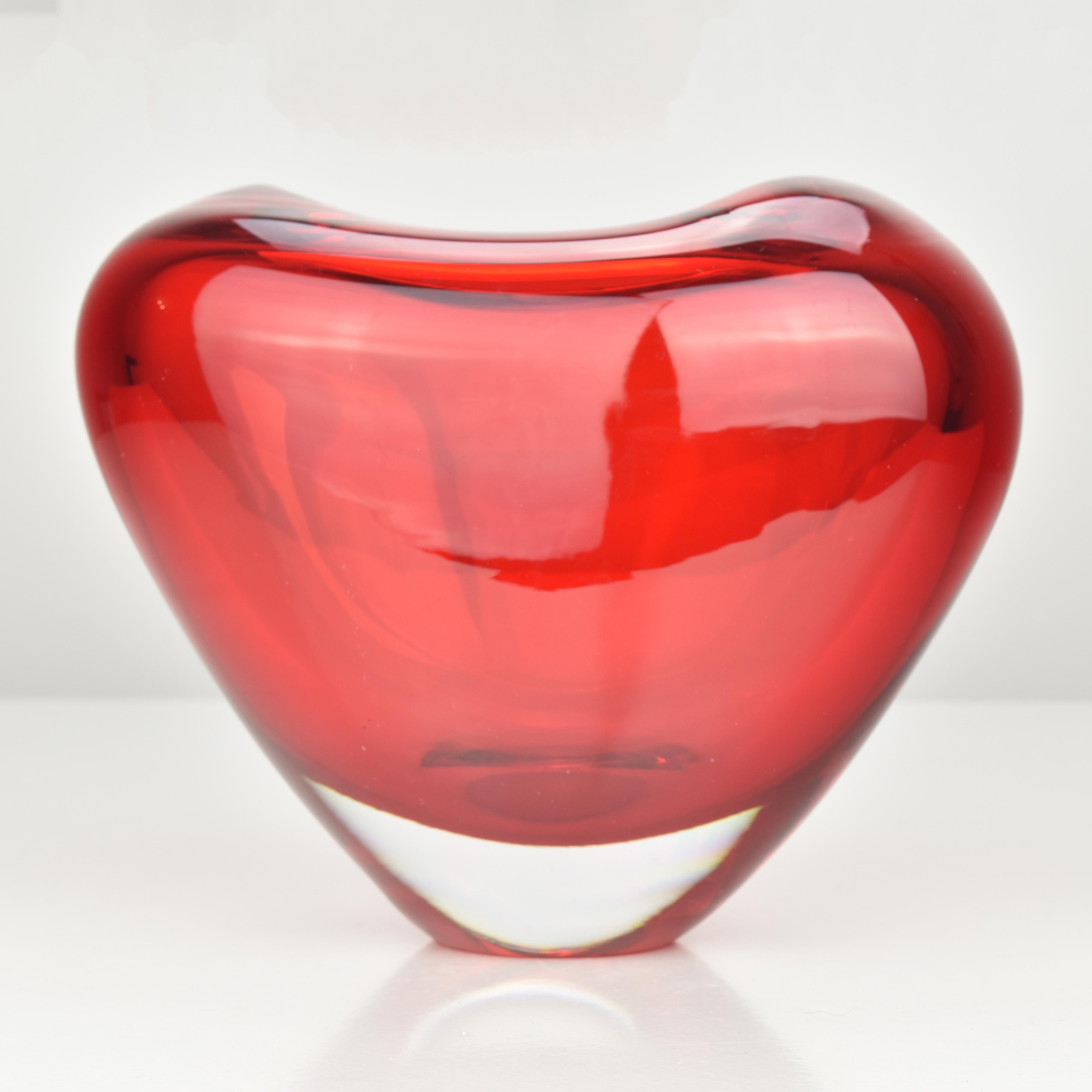 italien Vase en verre d'art 