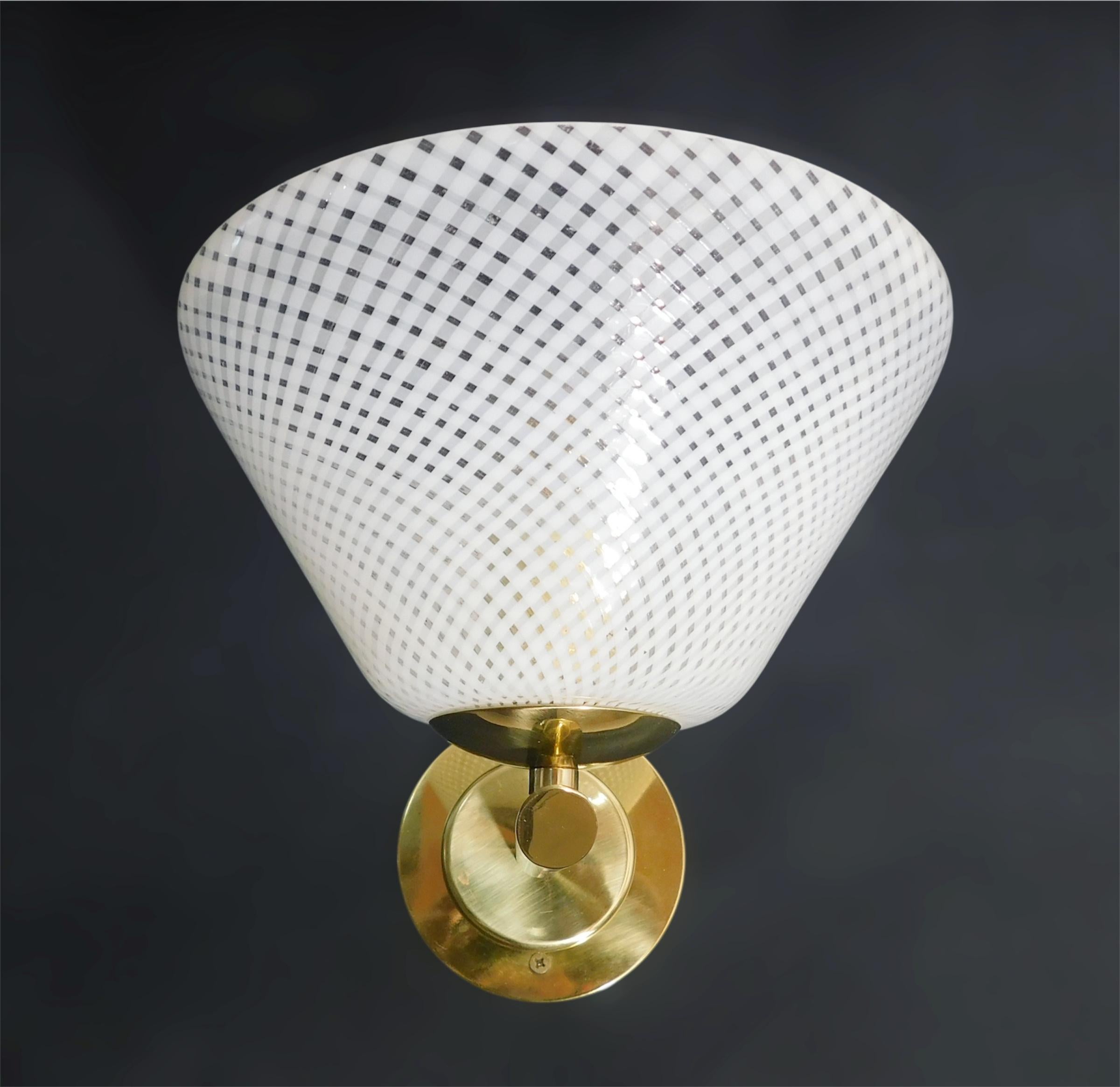Lámpara Reticello de Murano by Barovier e Toso Italiano en venta