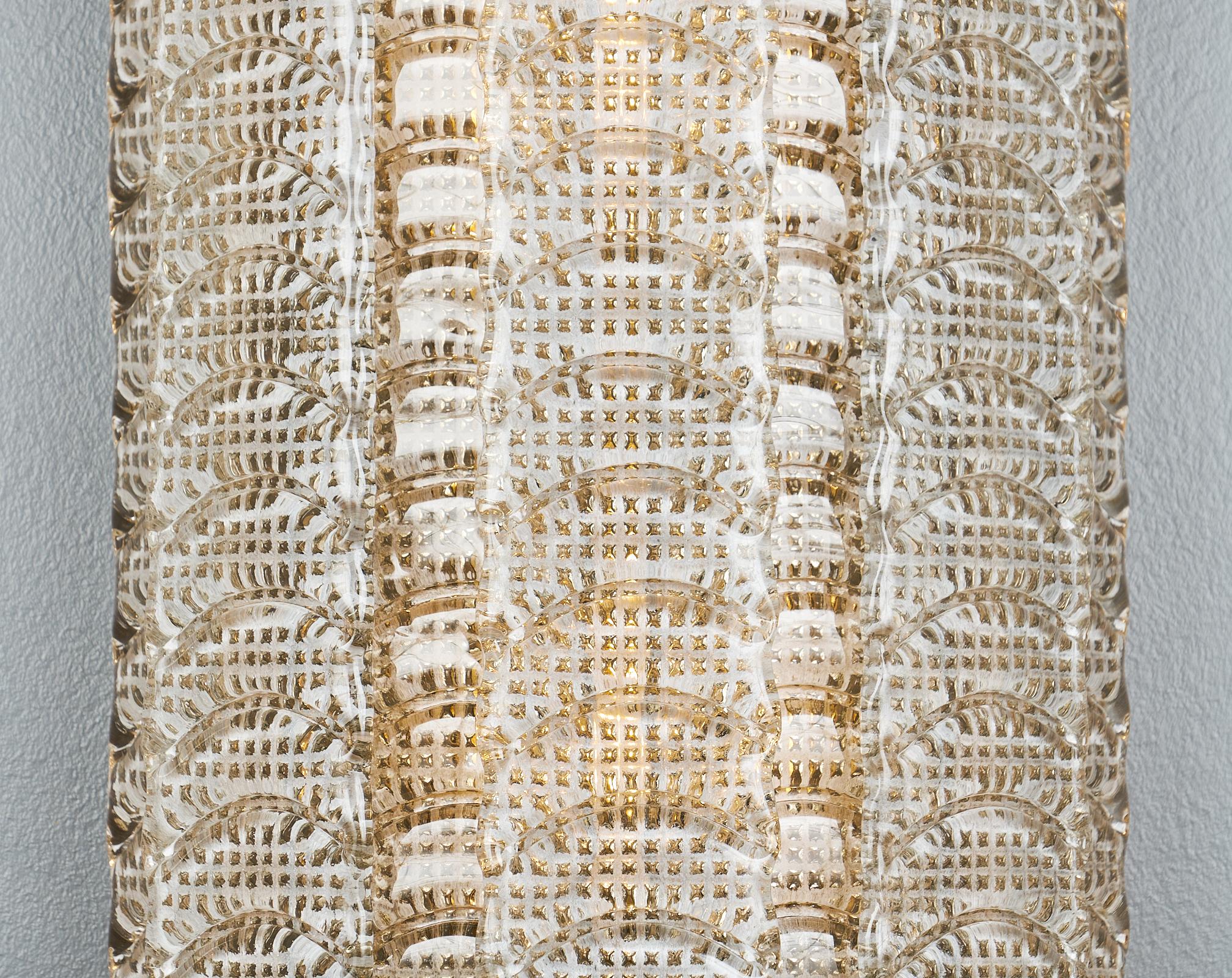 Apliques de cristal de Murano 