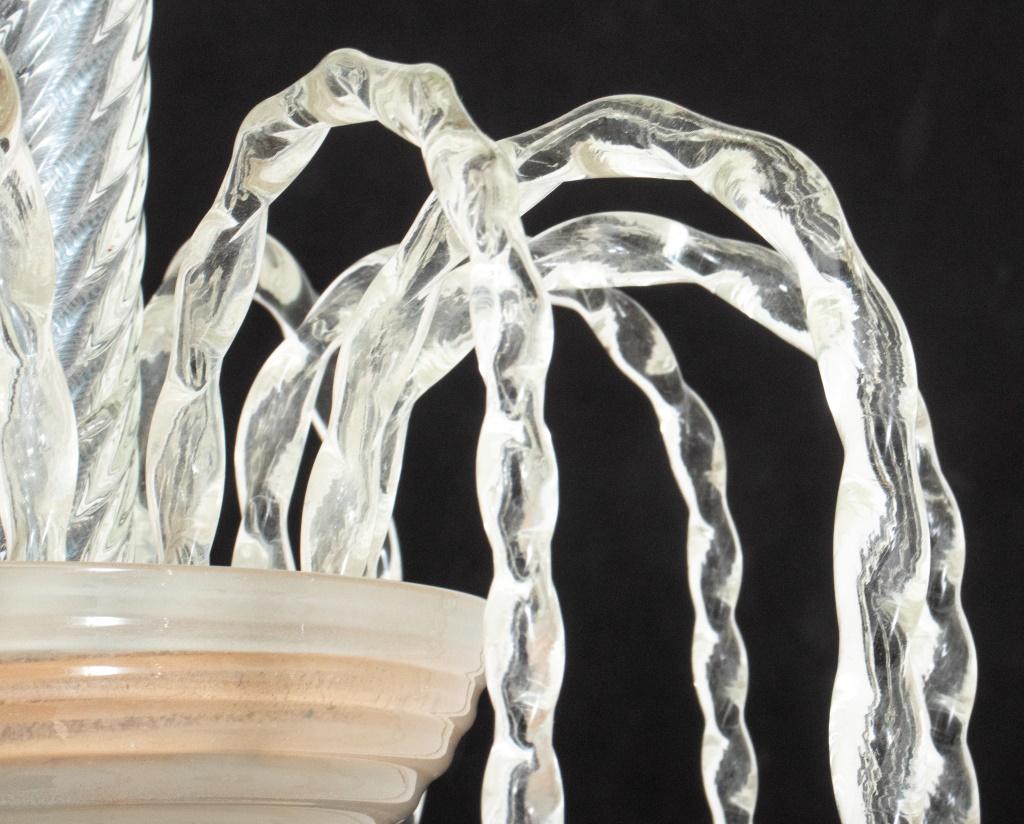 Lámpara de cristal de Murano Rostrato Fuente en Bueno estado para la venta en Astoria, NY