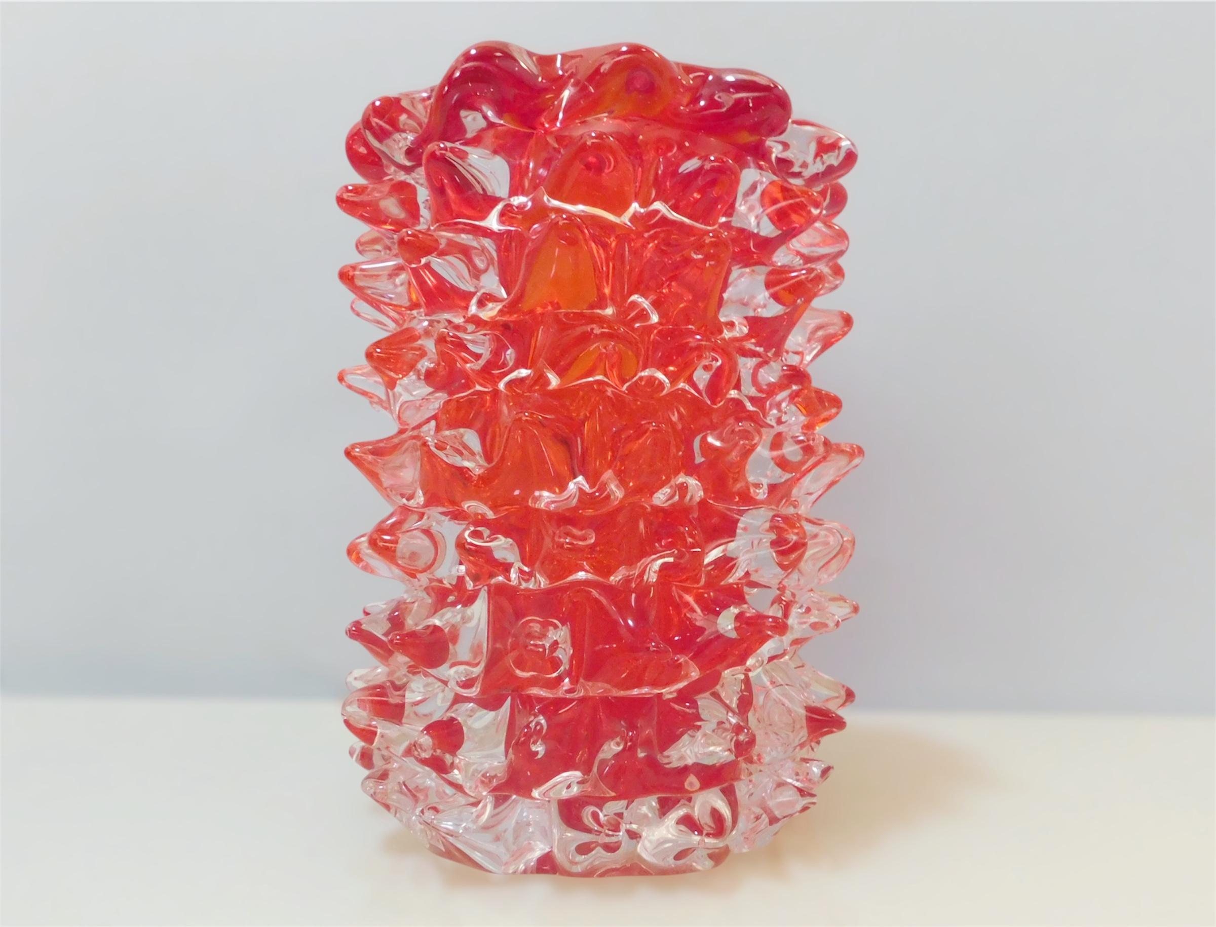 Italiano Vaso di Murano Rostrato di Giuliano Busato in vendita