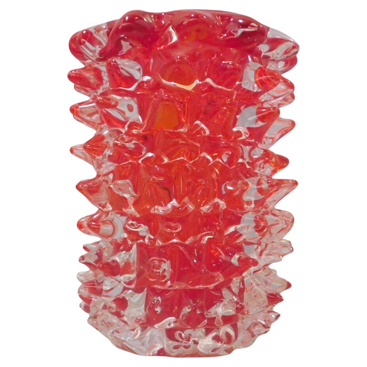 Vaso di Murano Rostrato di Giuliano Busato in vendita