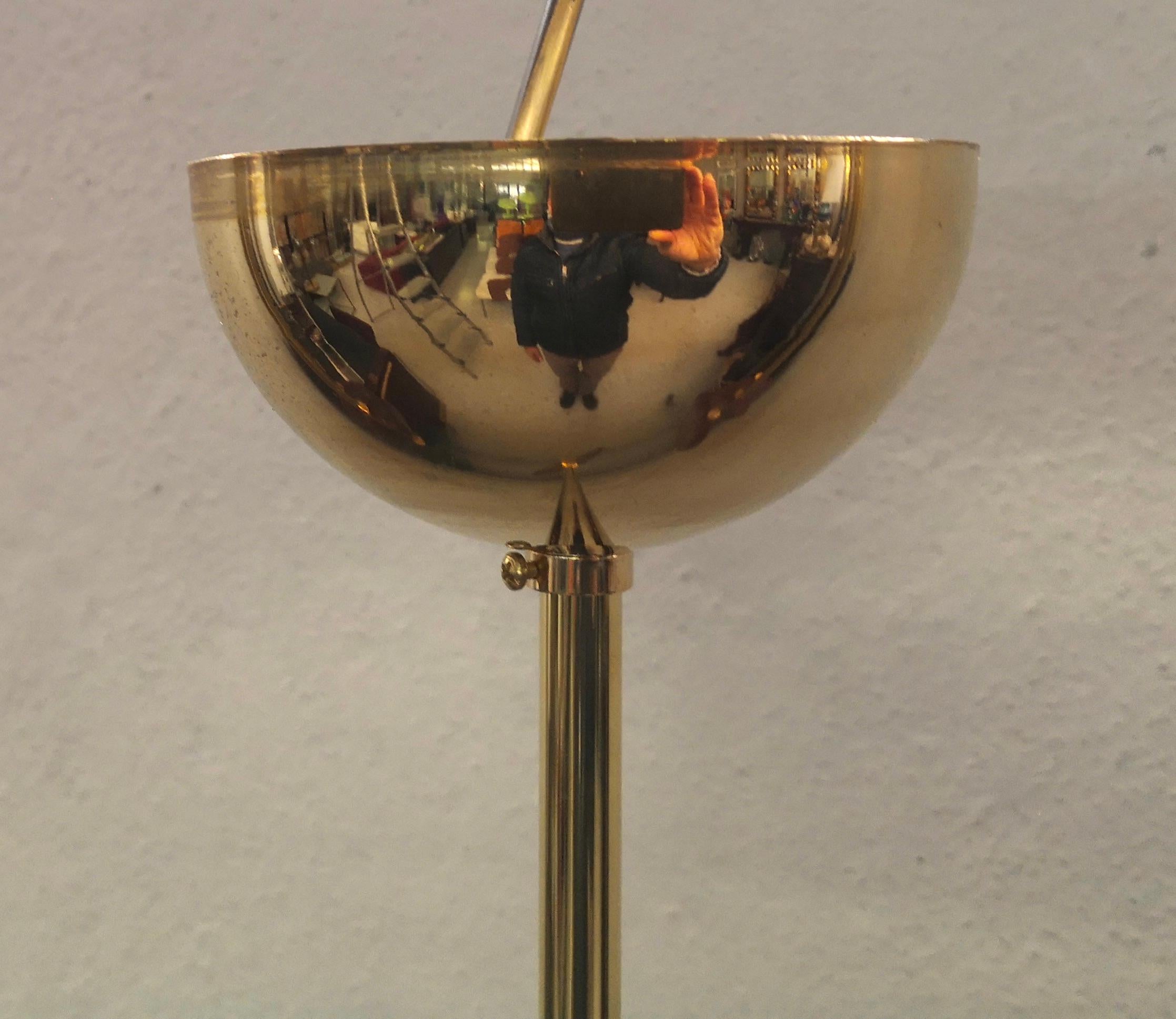 Farol / Araña y Colgante Modernos Redondos de Murano en Cristal Rosa y Latón, 2020 en venta 5