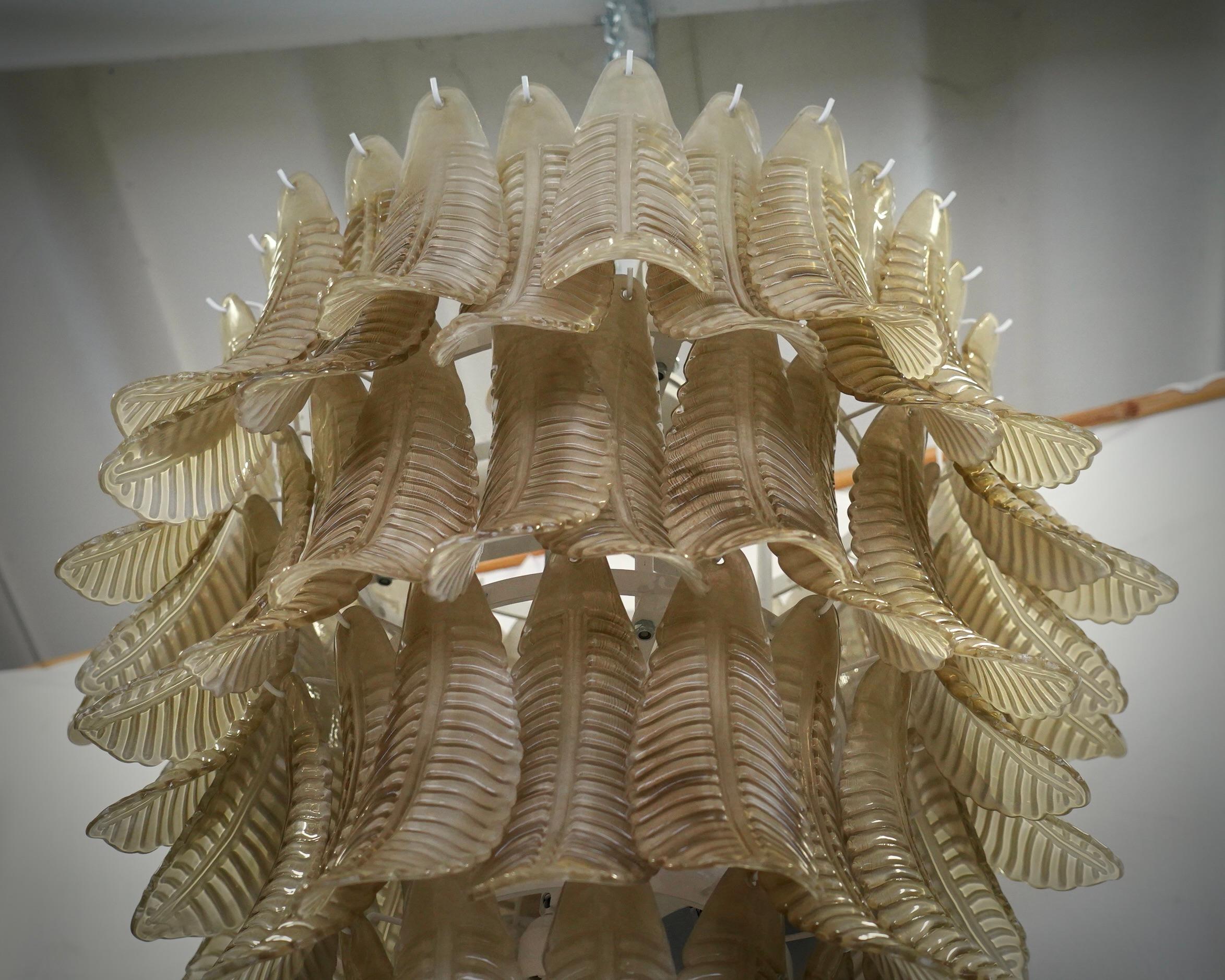 Lampadari e pendenti in vetro artistico tondo fumé di Murano, 2020 in vendita 1