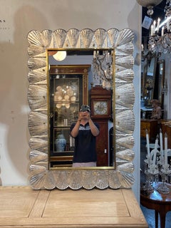 Murano Ruffle Mirror