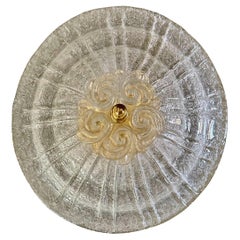 Plafón empotrable de cristal Rugiadoso de Murano