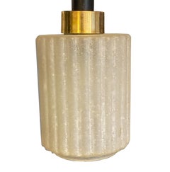 Murano "Scavo" Glass Chandelier, Italy, 1950