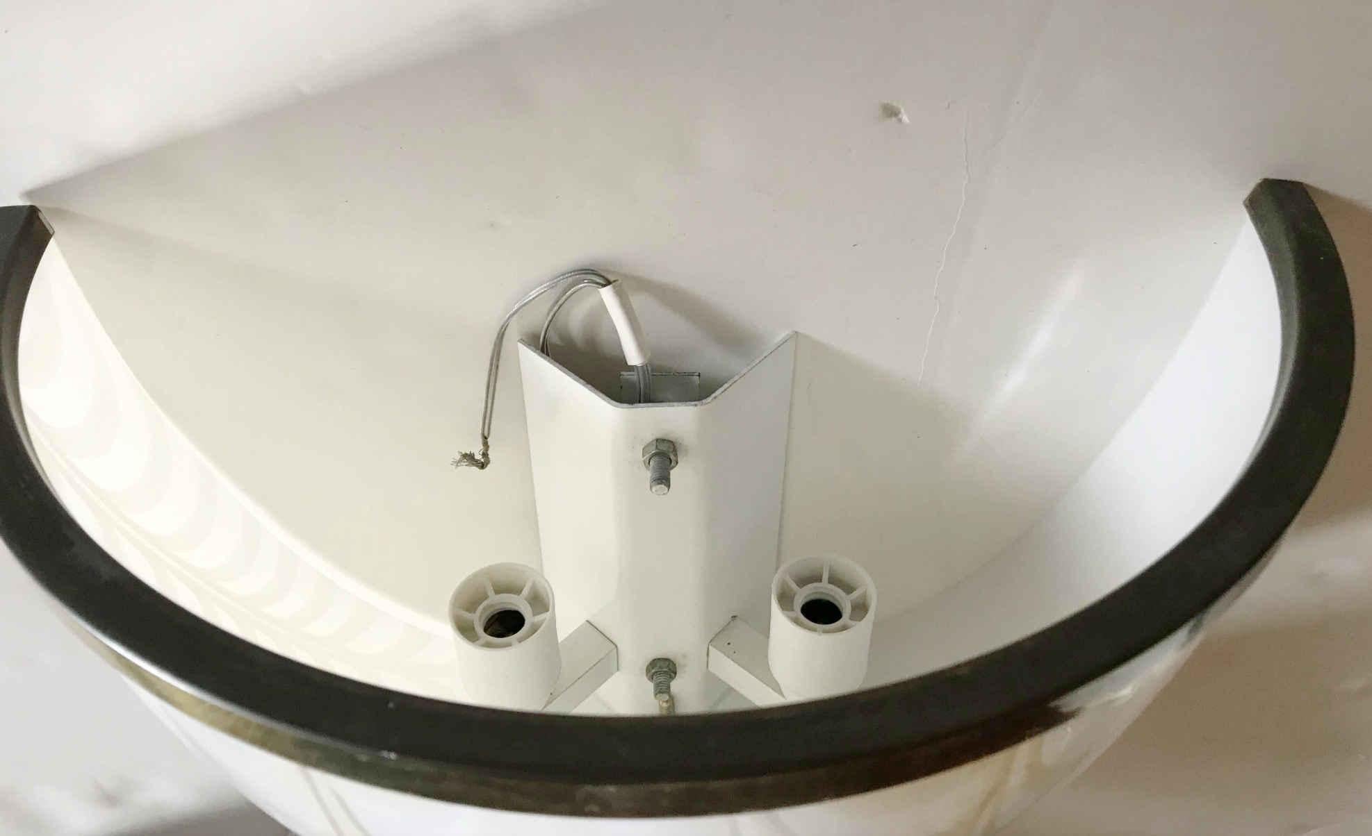 Murano Glass Murano Sconce by Fabbian for Mazzega, 3 Available For Sale
