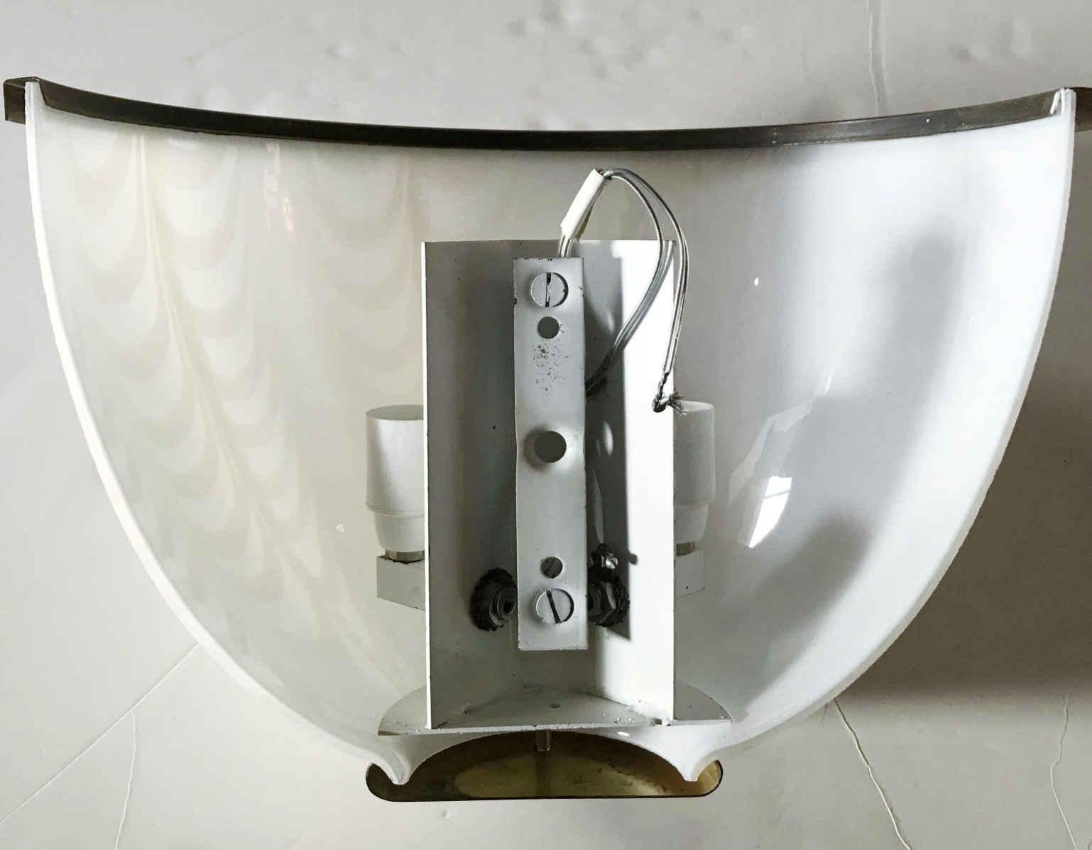 Murano Sconce by Fabbian for Mazzega, 3 Available For Sale 1