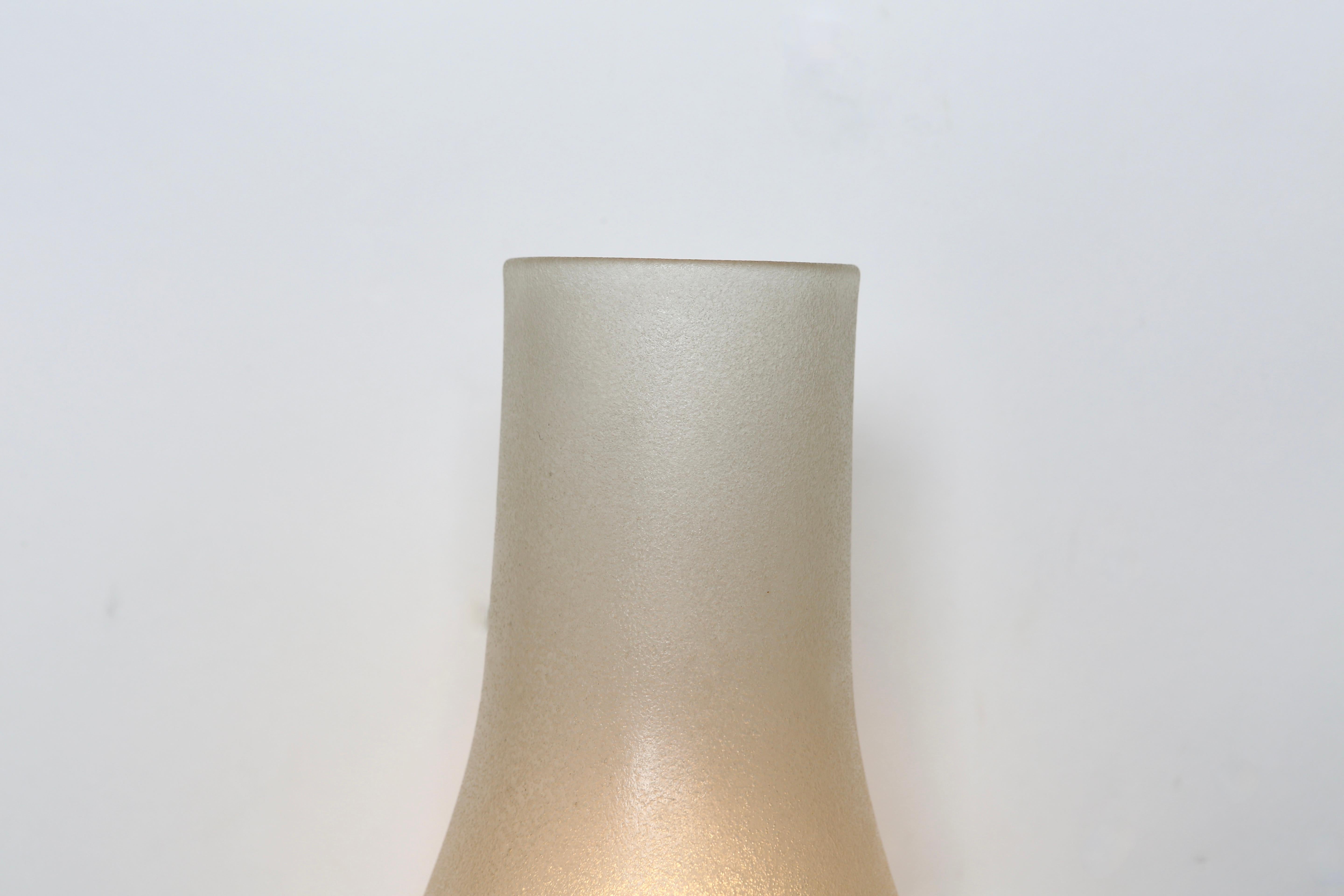 Lámpara de Murano en cristal Corroso, by Seguso en venta 3